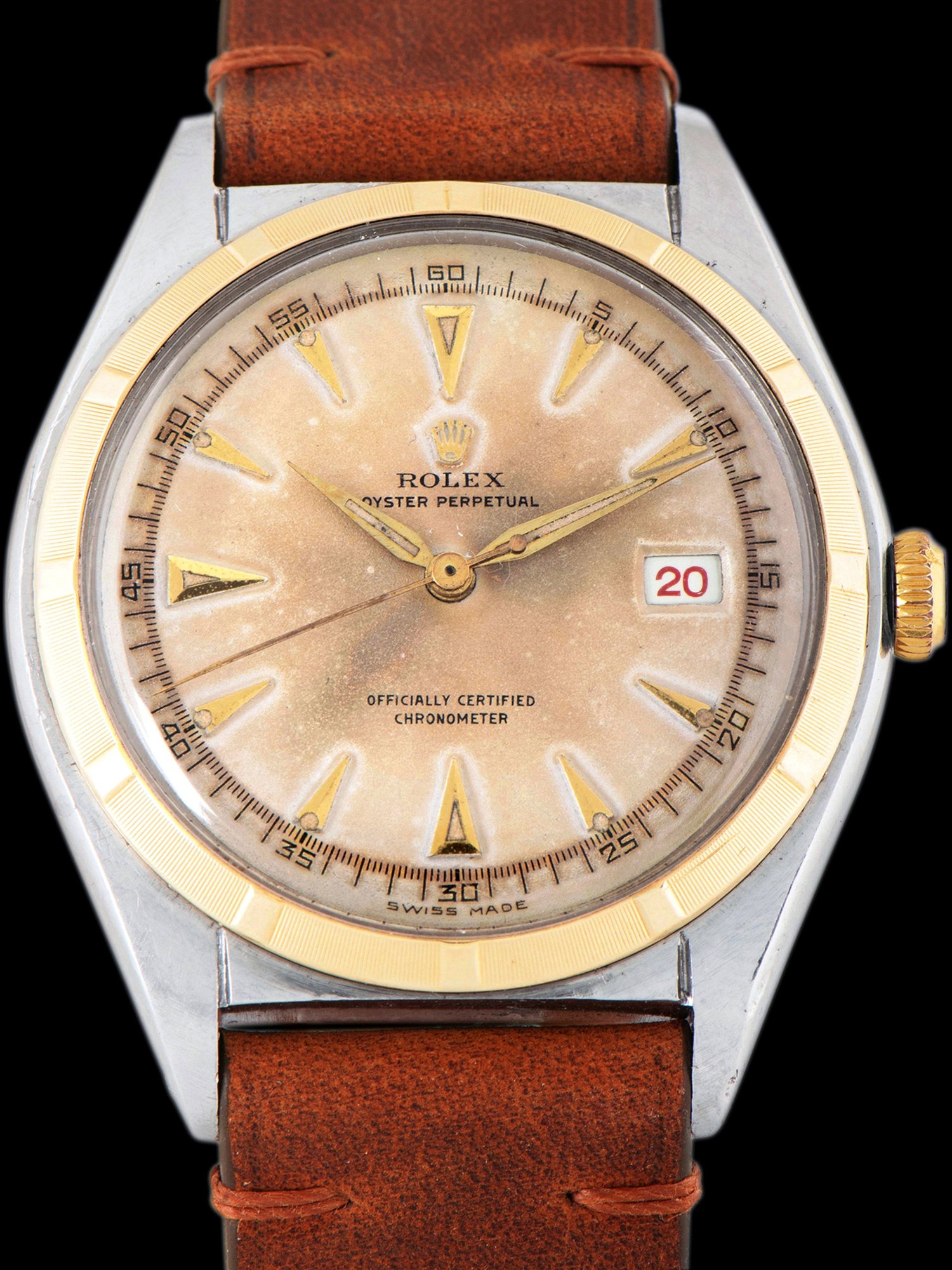 تصویر منبع؛ ساعت مچی رولکس Rolex Oyster Perpetual Big Bubble Back رفرنس 5031