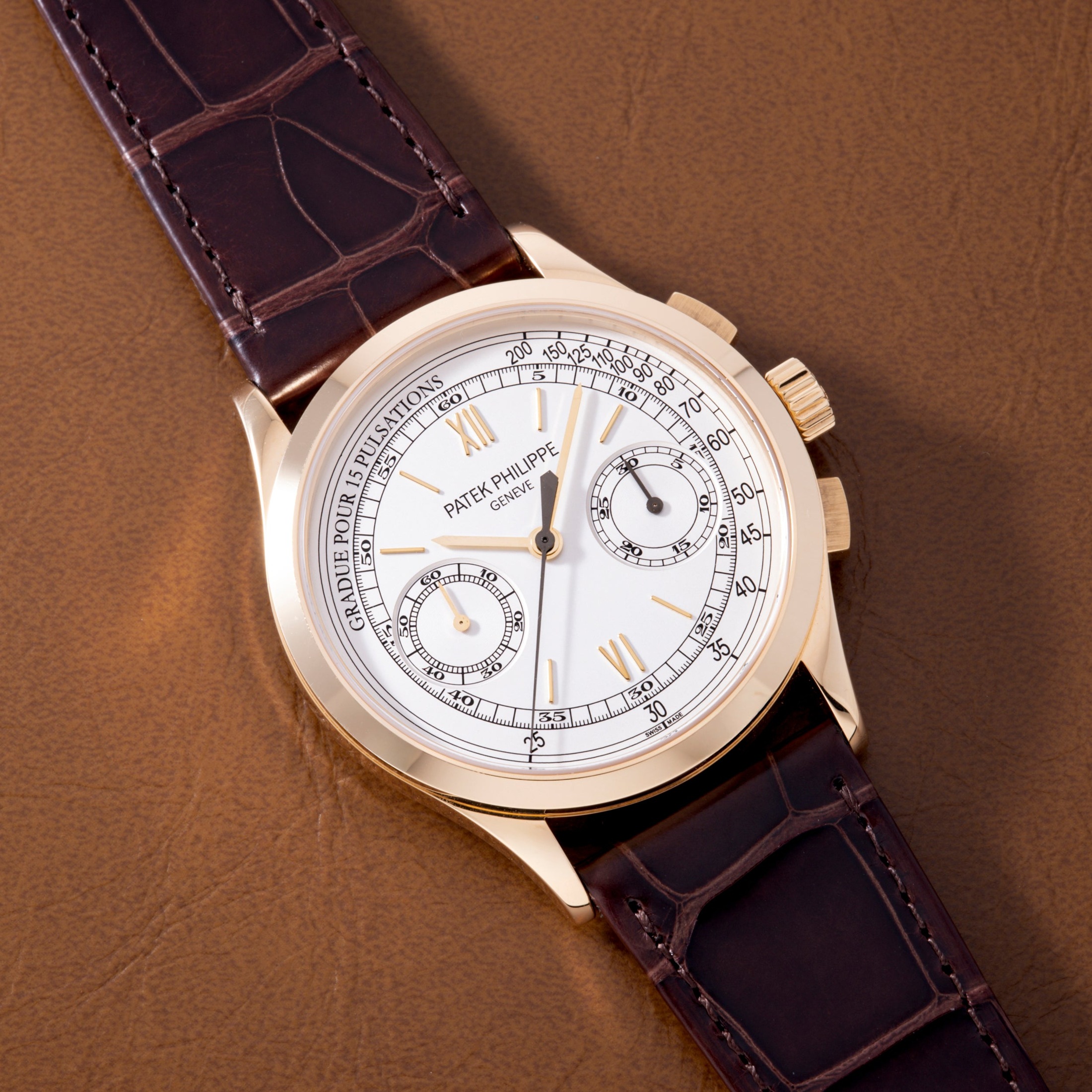 تصویر منبع؛ ساعت Patek Philippe Chronograph Ref. 5170J-001