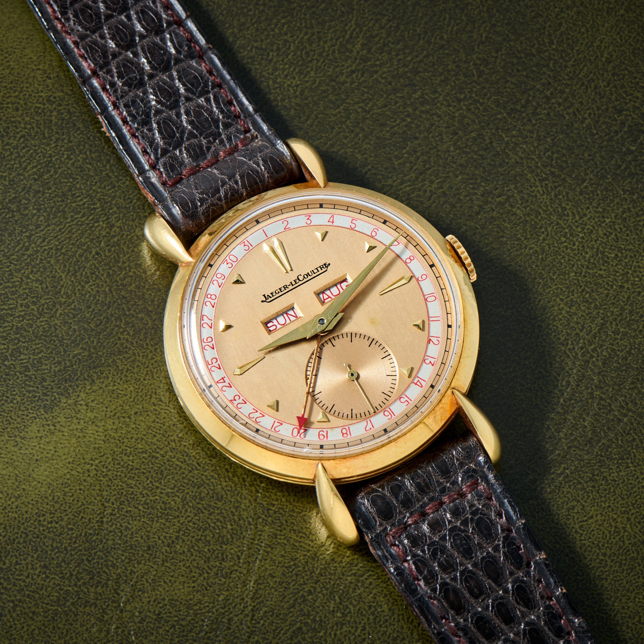 تصویر منبع؛ ساعت مچی Jaeger-LeCoultre Triple Date رفرنس 2721