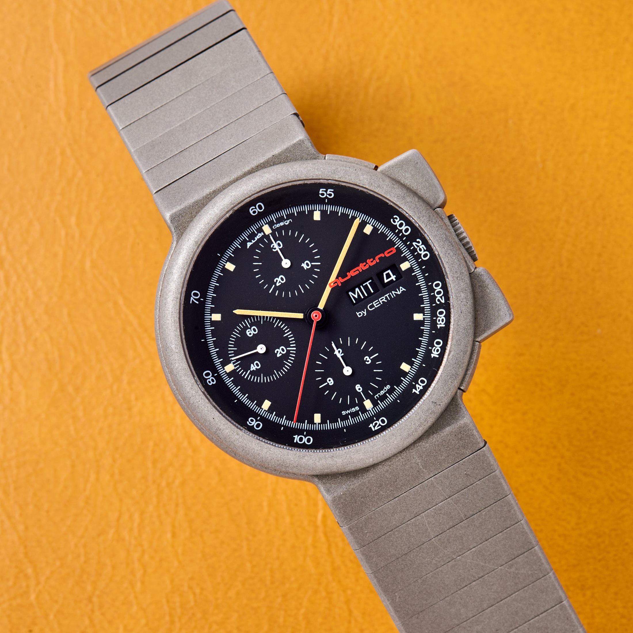 تصویر منبع؛ ساعت Certina Audi Sport Chronograph