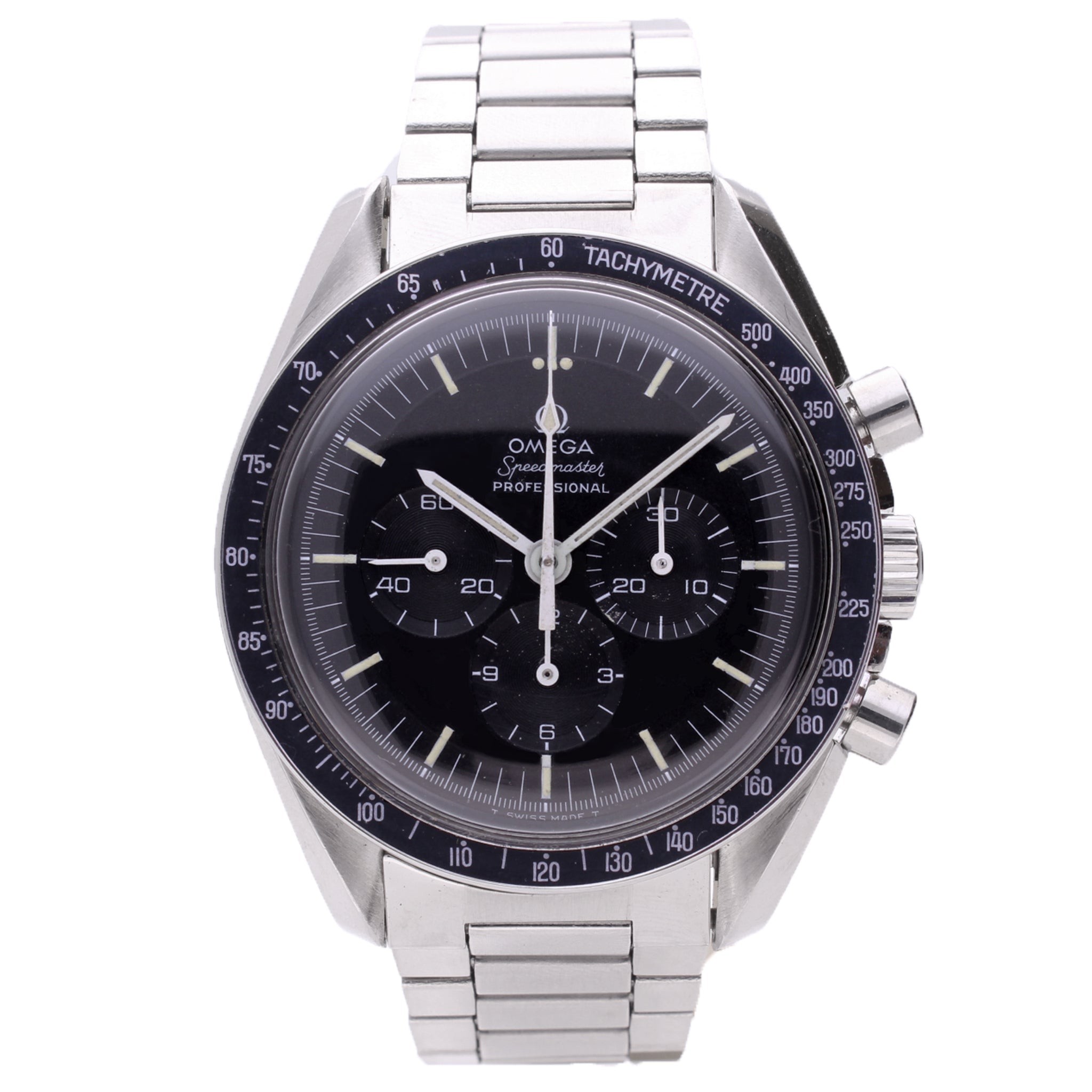 تصویر منبع؛ ساعت مچی کرونوگراف OMEGA Speedmaster رفرنس 145.022 ساخت ۱۹۷۱