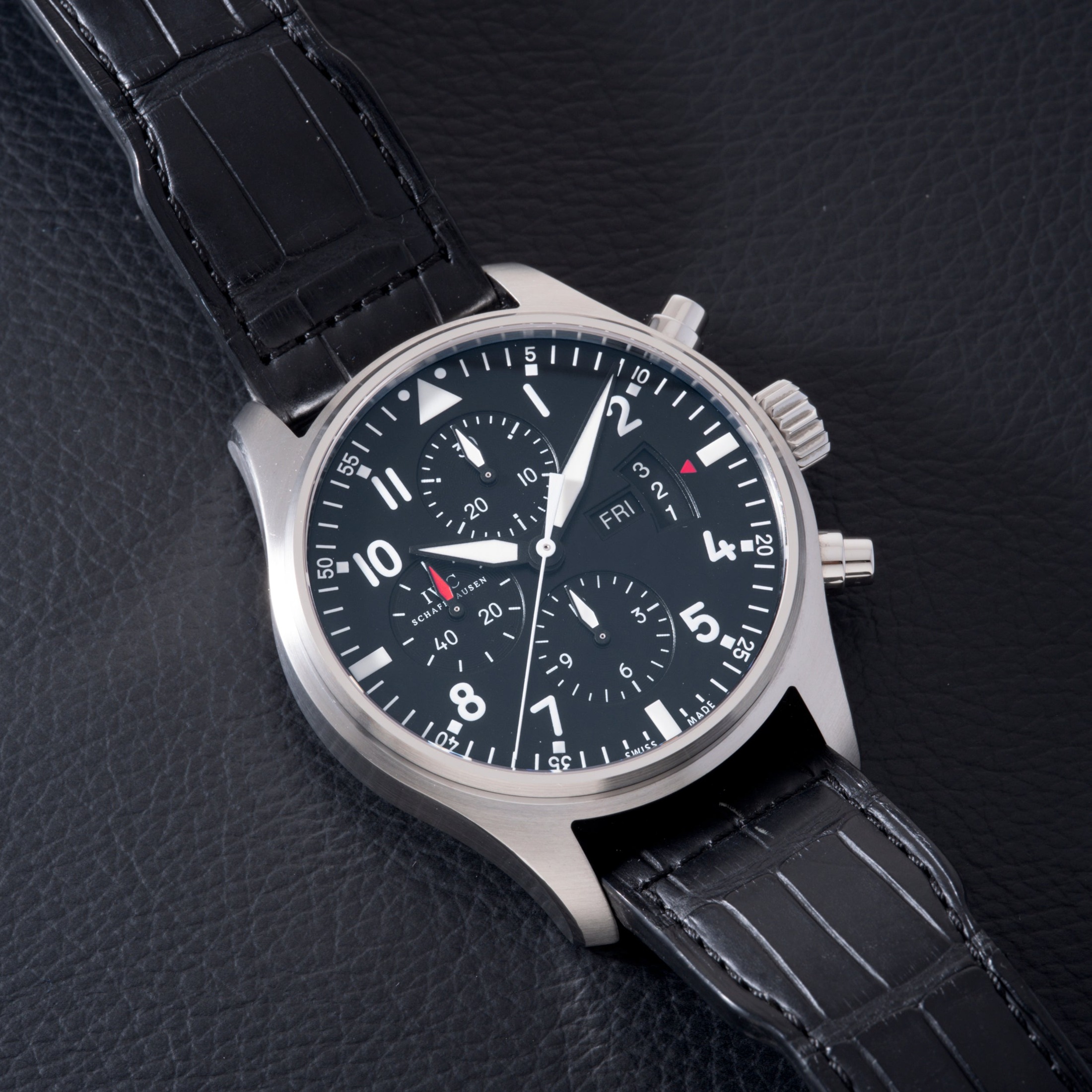 تصویر منبع؛ ساعت مچی کرنوگراف خلبانی IWC Pilot's Watch Chronograph