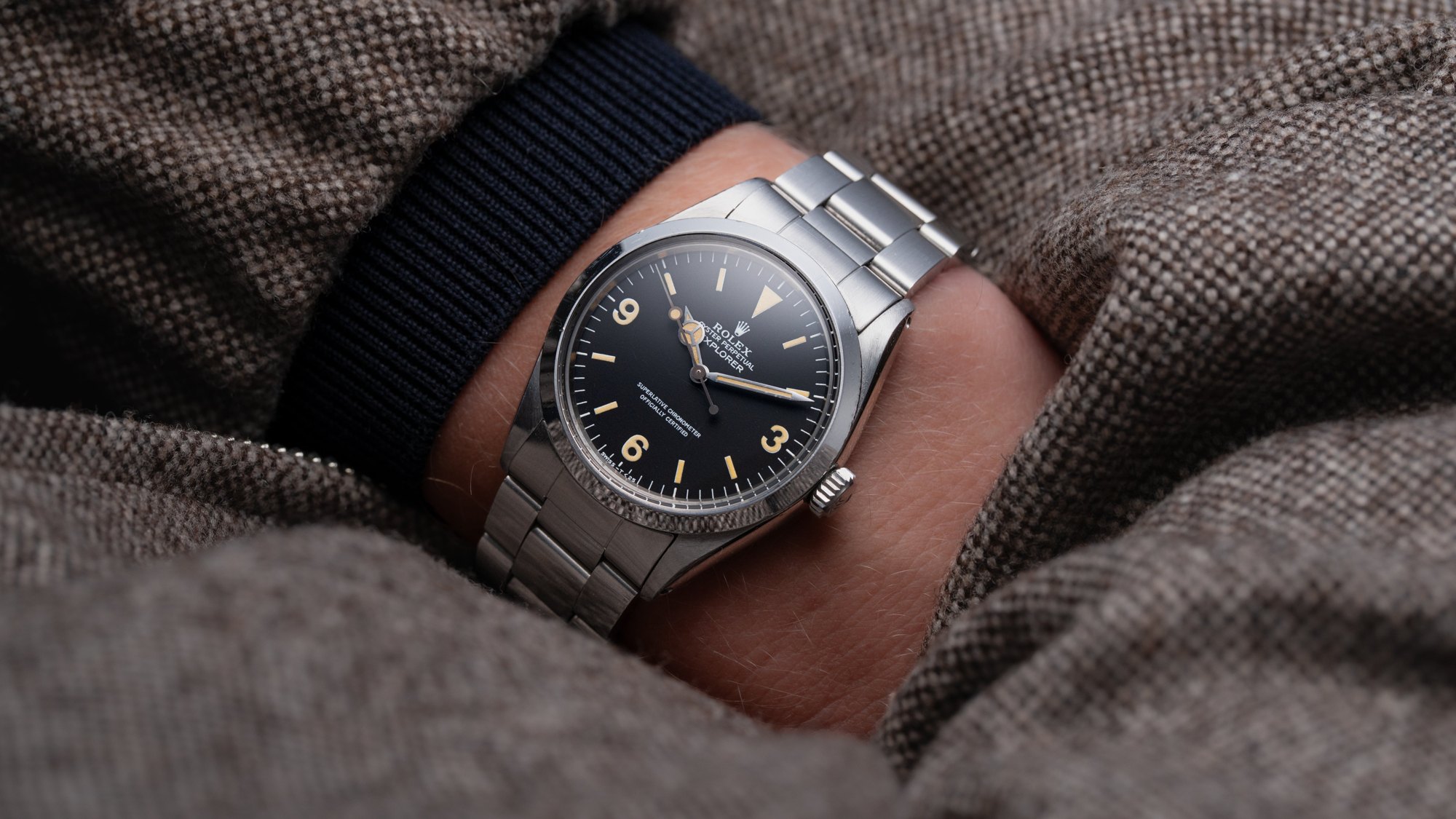 تصویر منبع؛ ساعت مچی رولکس Rolex Explorer رفرنس 1016 استیل