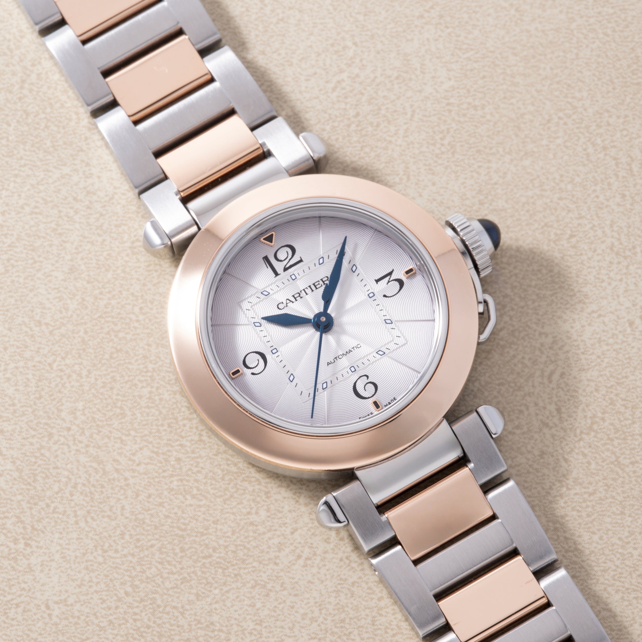 تصویر منبع؛ Cartier Pasha De Cartier Two-Tone