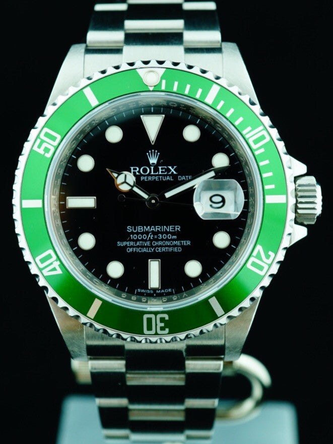 تصویر منبع؛ ساعت مچی Rolex Submariner 50th Anniversary رفرنس 16610LV