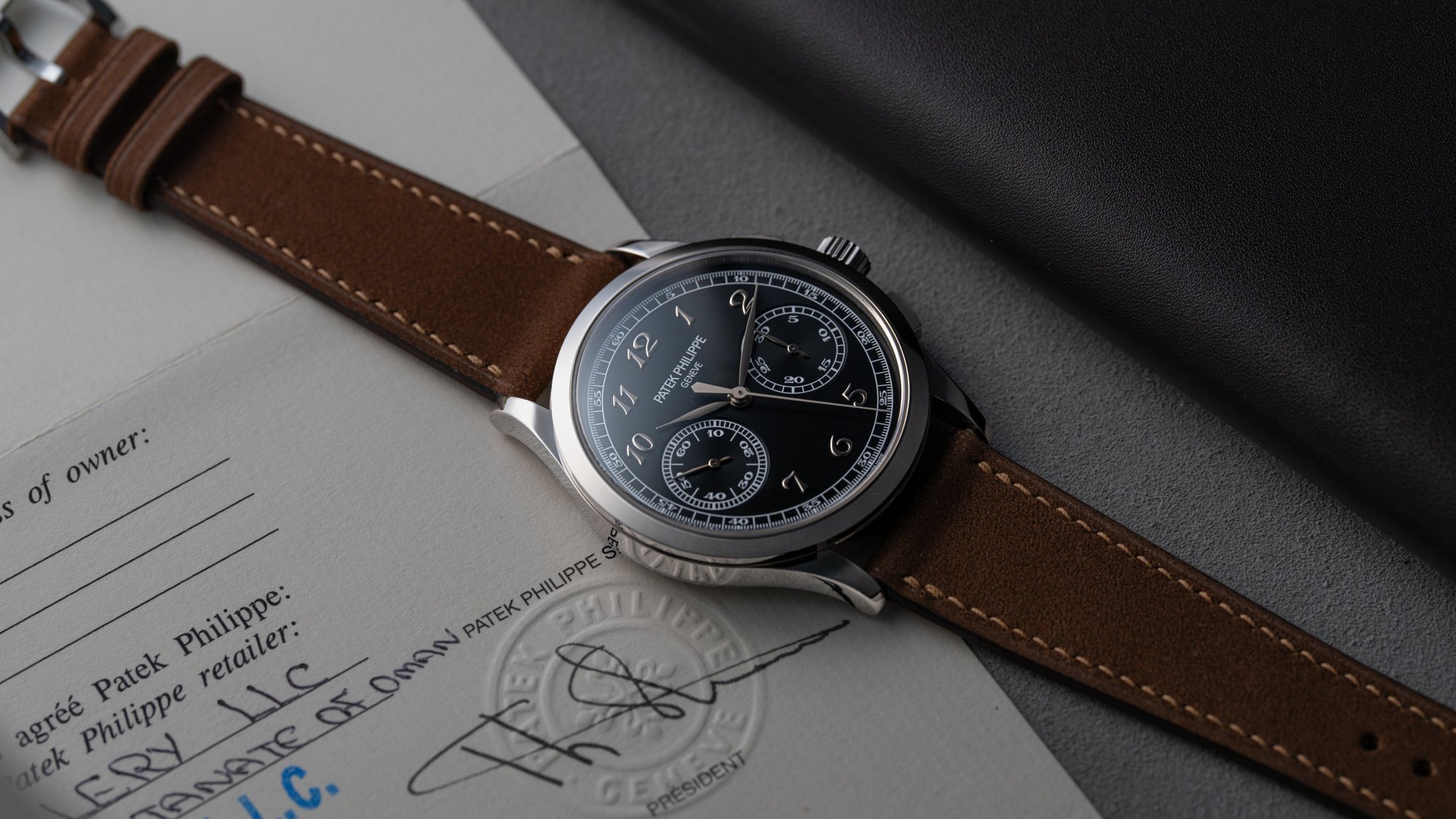 تصویر منبع؛ ساعت مچی کرنوگراف Patek Philippe رفرنس 5170G-010 از طلای سفید