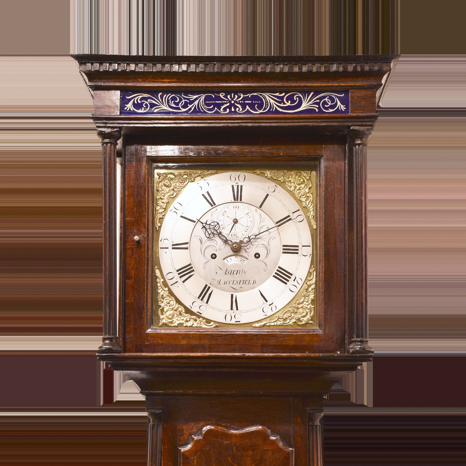 ساعت ایستاده انگلیسی لانکاشر اثر Thomas Ashton of Macclesfield، حدود ۱۷۶۰–۱۷۹۵