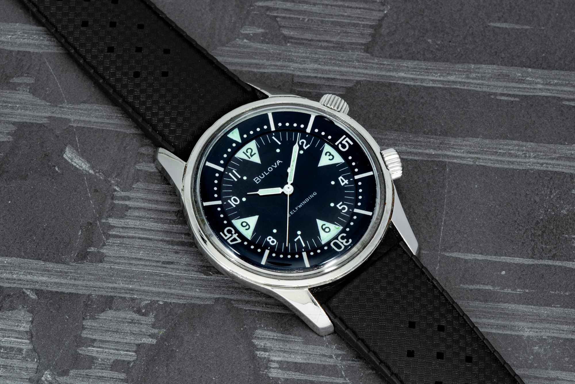 تصویر منبع؛ ساعت غواصی Bulova Super Compressor 'Jumbo' اتوماتیک