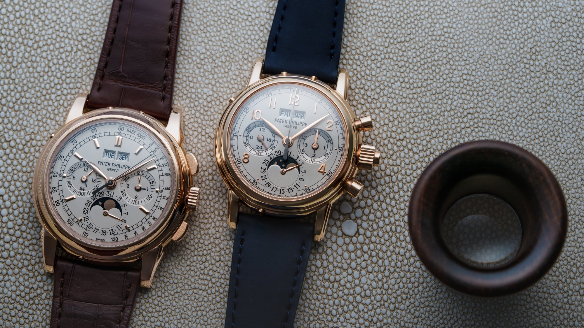 تصویر منبع؛ ساعت مچی Patek Philippe رفرنس 5004R کرنوگراف اسپلیت سکند با تقویم دائمی