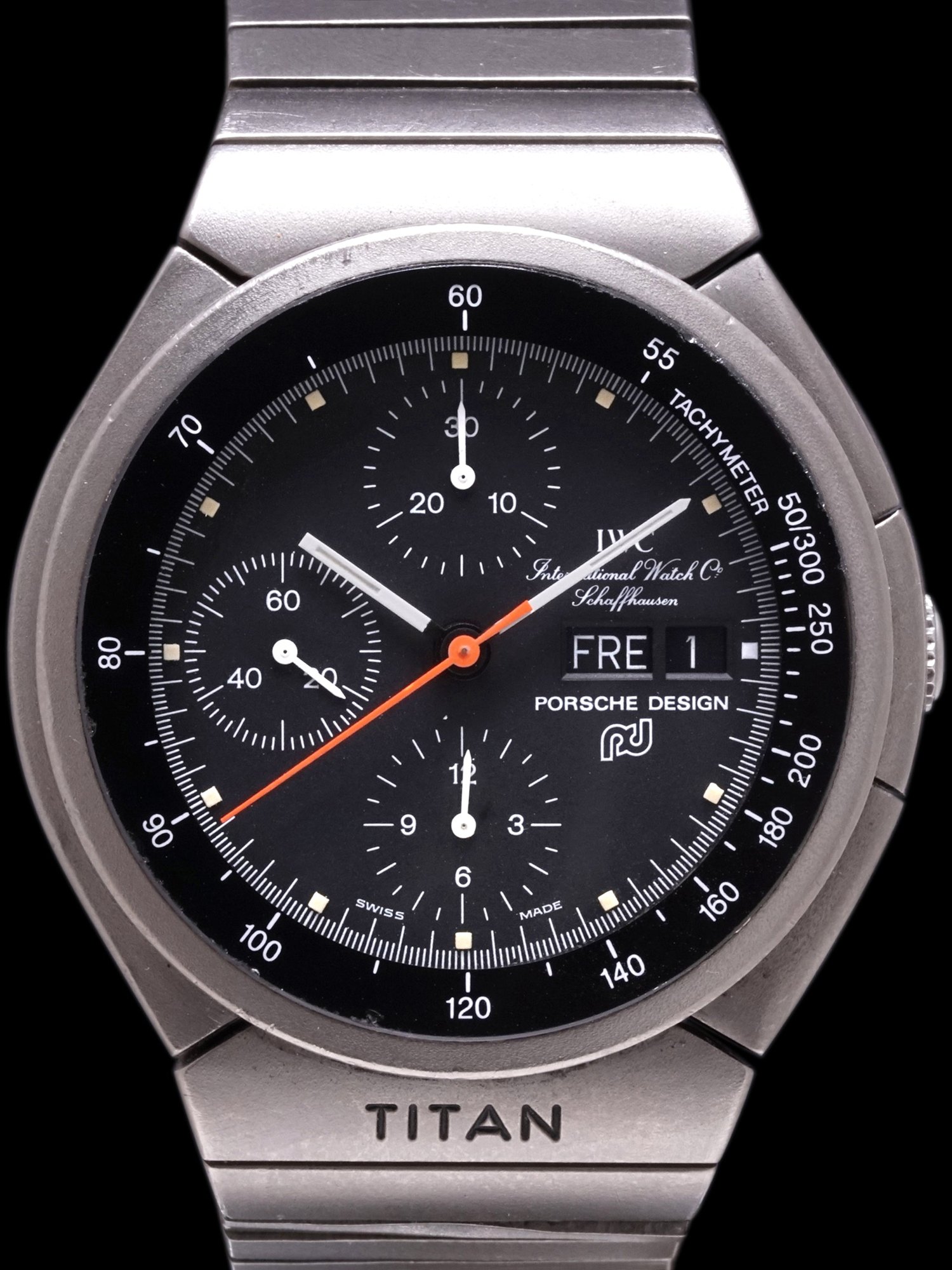 تصویر منبع؛ ساعت مچی کرنوگراف IWC Porsche Design Titan رفرنس 3700