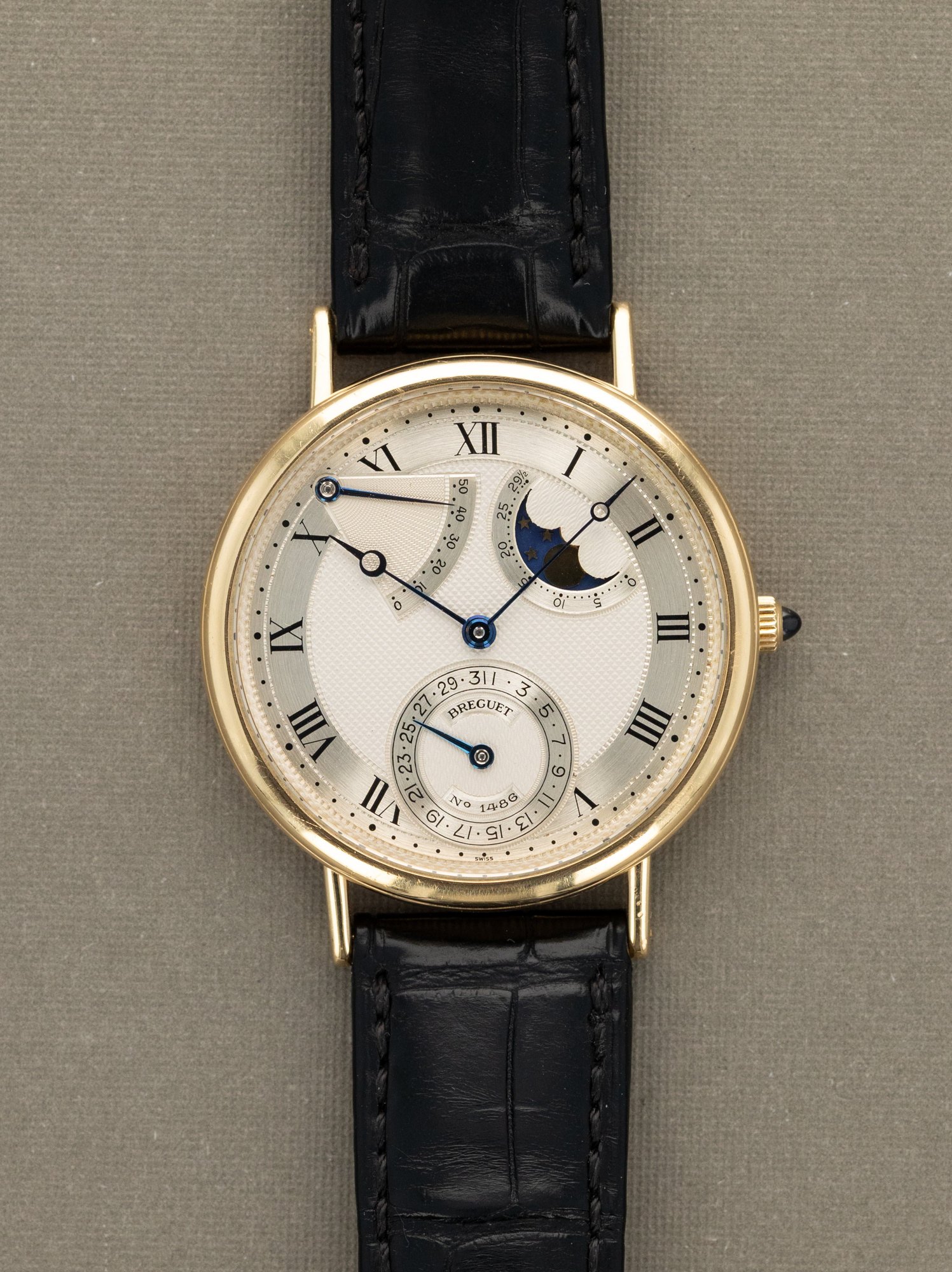 تصویر منبع؛ ساعت مچی Breguet Classique Moonphase Power Reserve رفرنس 3130BA
