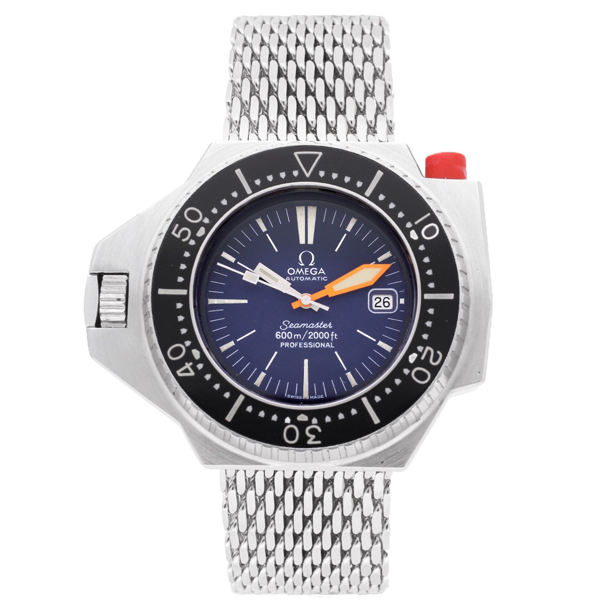 تصویر منبع؛ ساعت مچی غواصی استیل OMEGA Seamaster PloProf مدل ۱۹۷۹