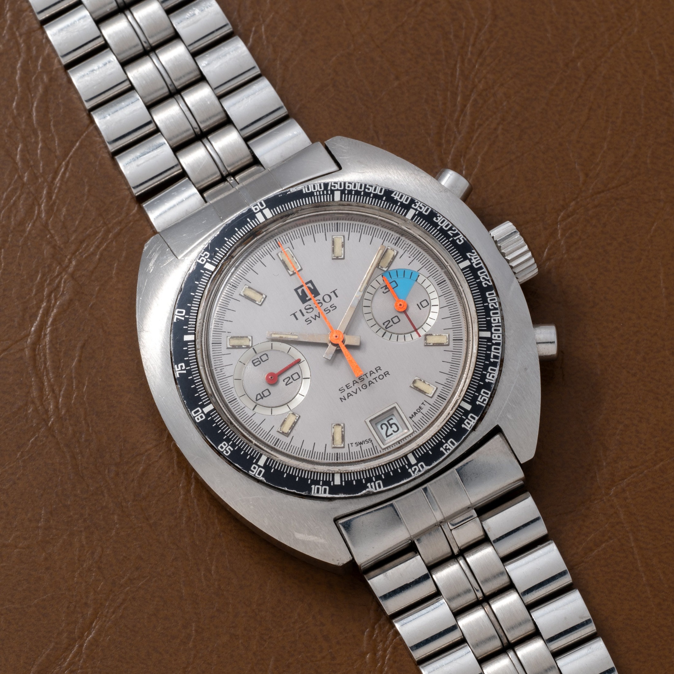 تصویر منبع؛ ساعت مچی کرونوگراف Tissot Seastar Navigator