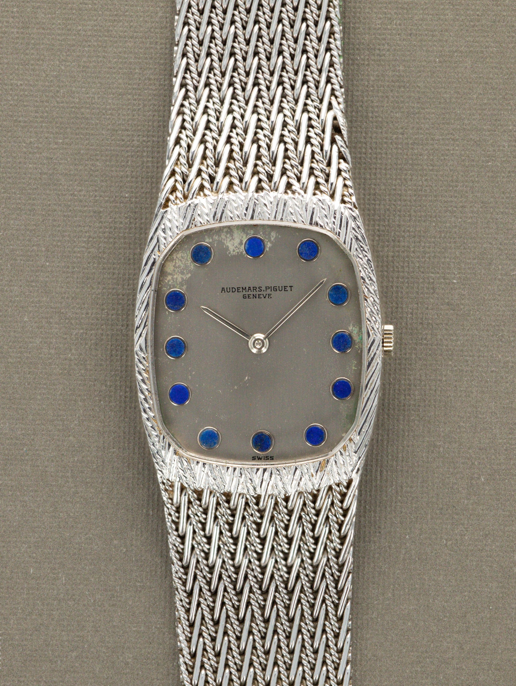 تصویر منبع؛ ساعت مچی Audemars Piguet White Gold 'Ellipse' Dress Watch