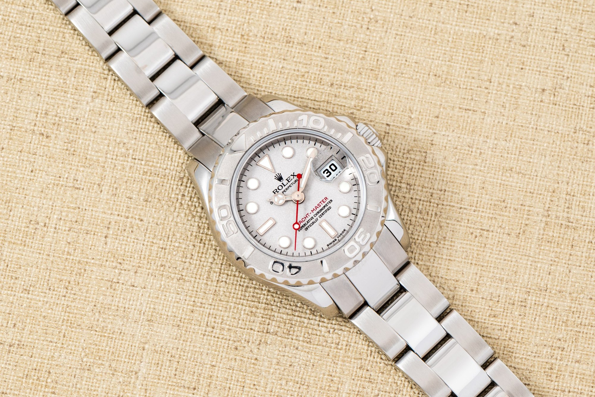 تصویر منبع؛ ساعت مچی زنانه Rolex Yacht-Master 29 رفرنس 169622