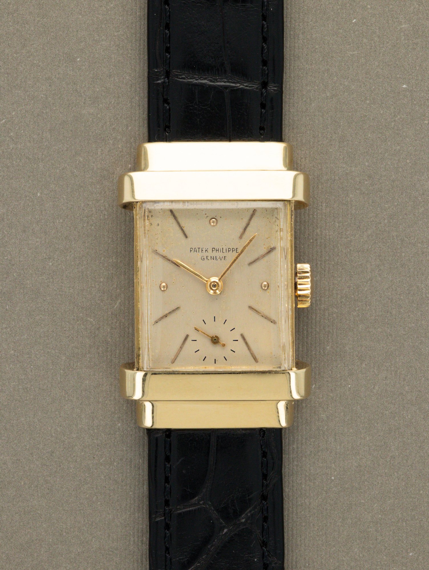 تصویر منبع؛ ساعت مچی Patek Philippe طلا زرد مدل 'Top Hat' رفرنس 1450