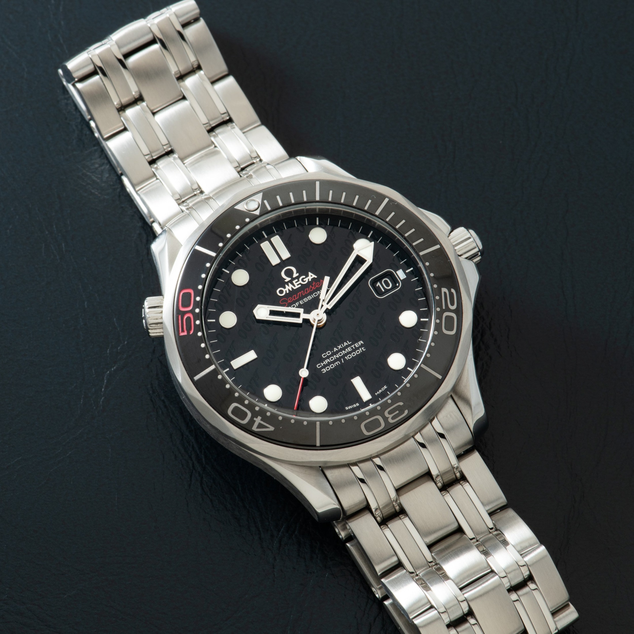 تصویر منبع؛ ساعت امگا Omega Seamaster Professional 300M نسخه پنجاهمین سالگرد جیمز باند