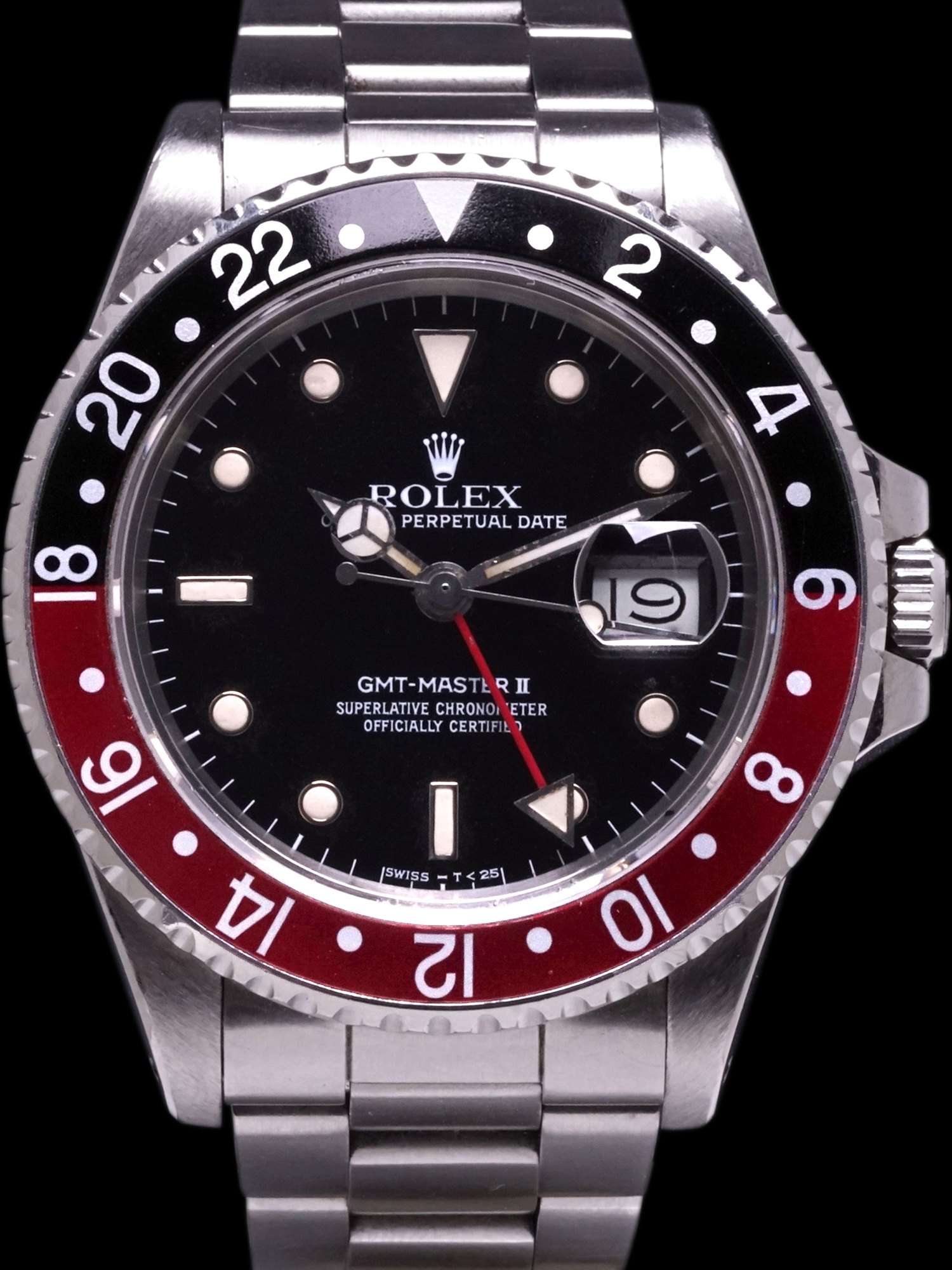 تصویر منبع؛ ساعت مچی Rolex GMT-Master II مدل 16760 معروف به Fat Lady ساخت ۱۹۸۶