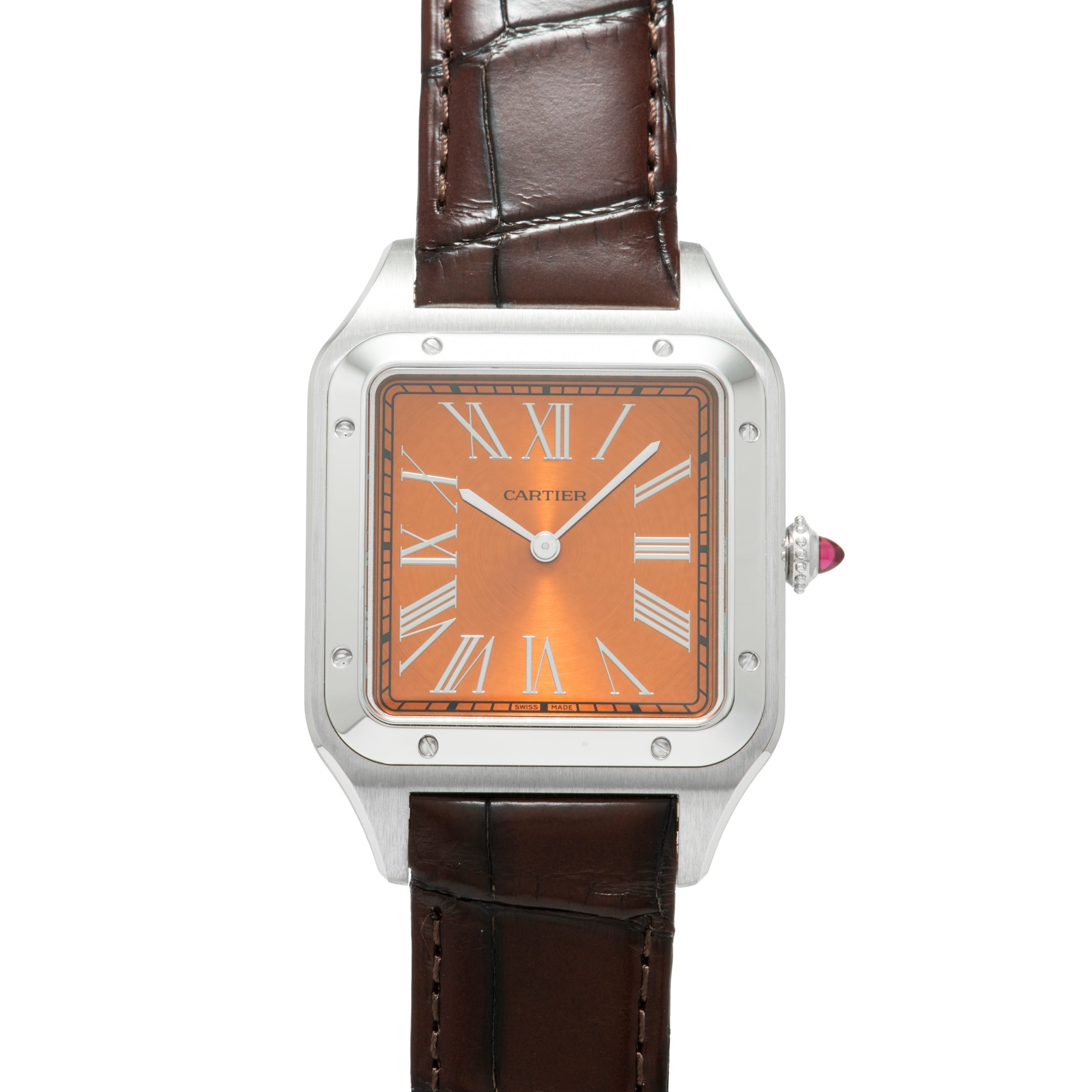 تصویر منبع؛ Cartier Santos Dumont Platinum Limited Edition