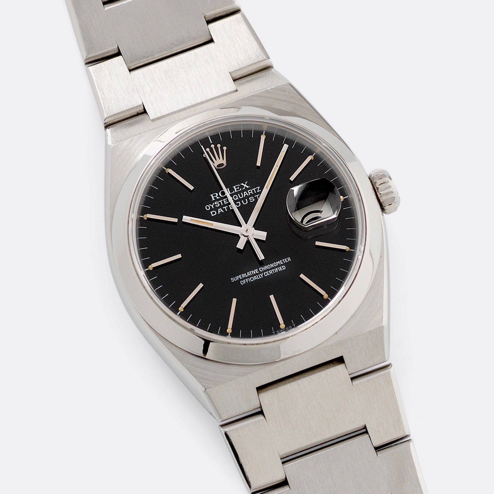 تصویر منبع؛ ساعت مچی رولکس Rolex Oysterquartz Datejust رفرنس 17000