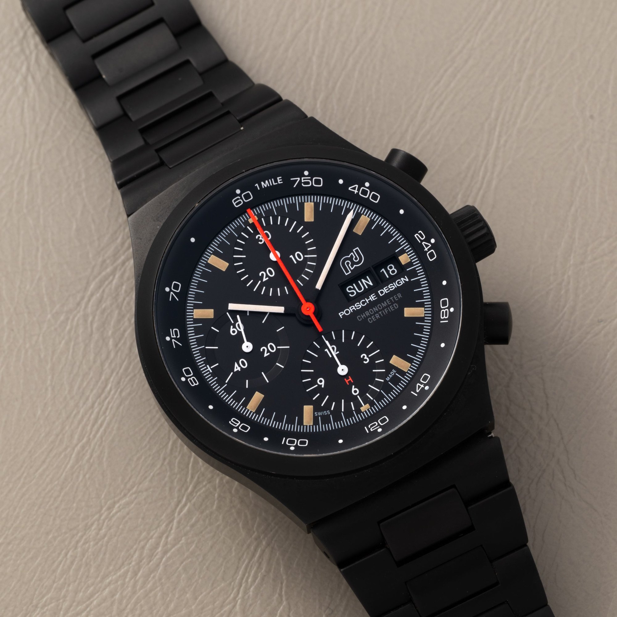 تصویر منبع؛ ساعت مچی کرنوگراف Porsche Design نسخه محدود برای HODINKEE