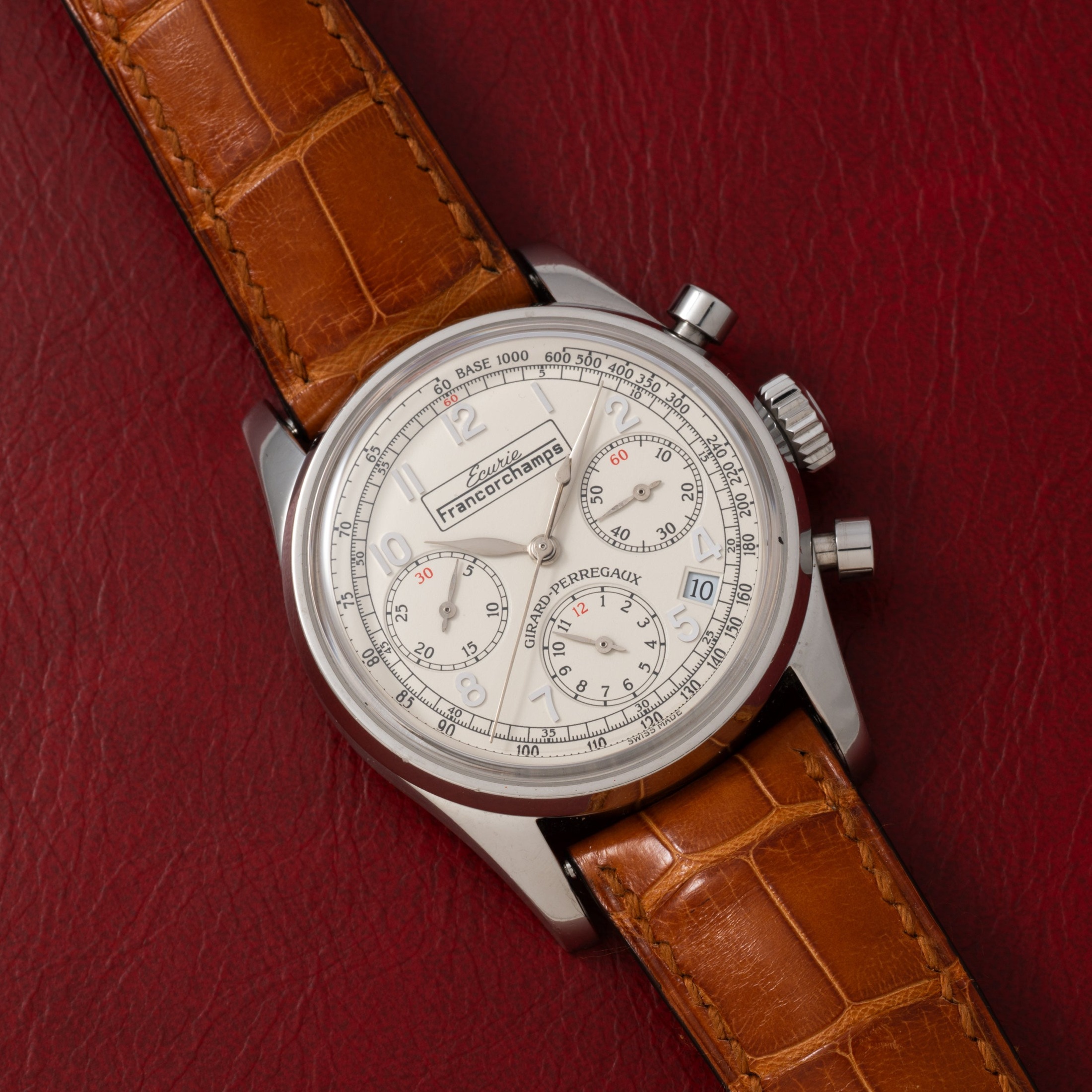 تصویر منبع؛ ساعت مچی کرونوگراف Girard Perregaux مدل Ecurie Francorchamps