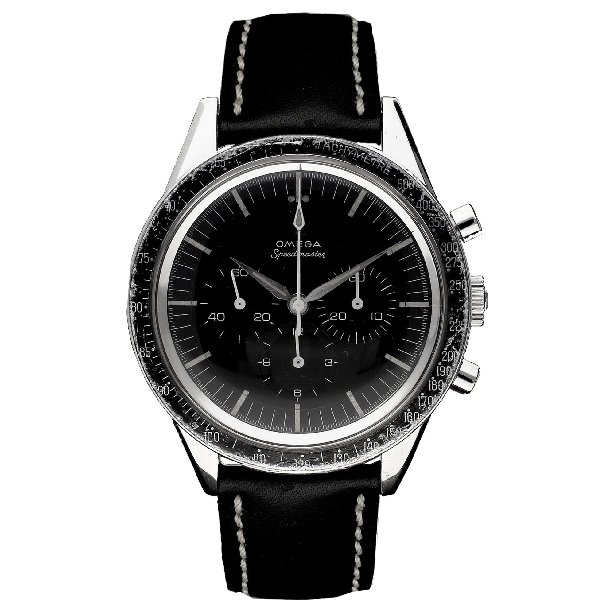 تصویر منبع؛ ساعت مچی کرنوگراف OMEGA Speedmaster رفرنس 2998-4 ساخت ۱۹۶۳
