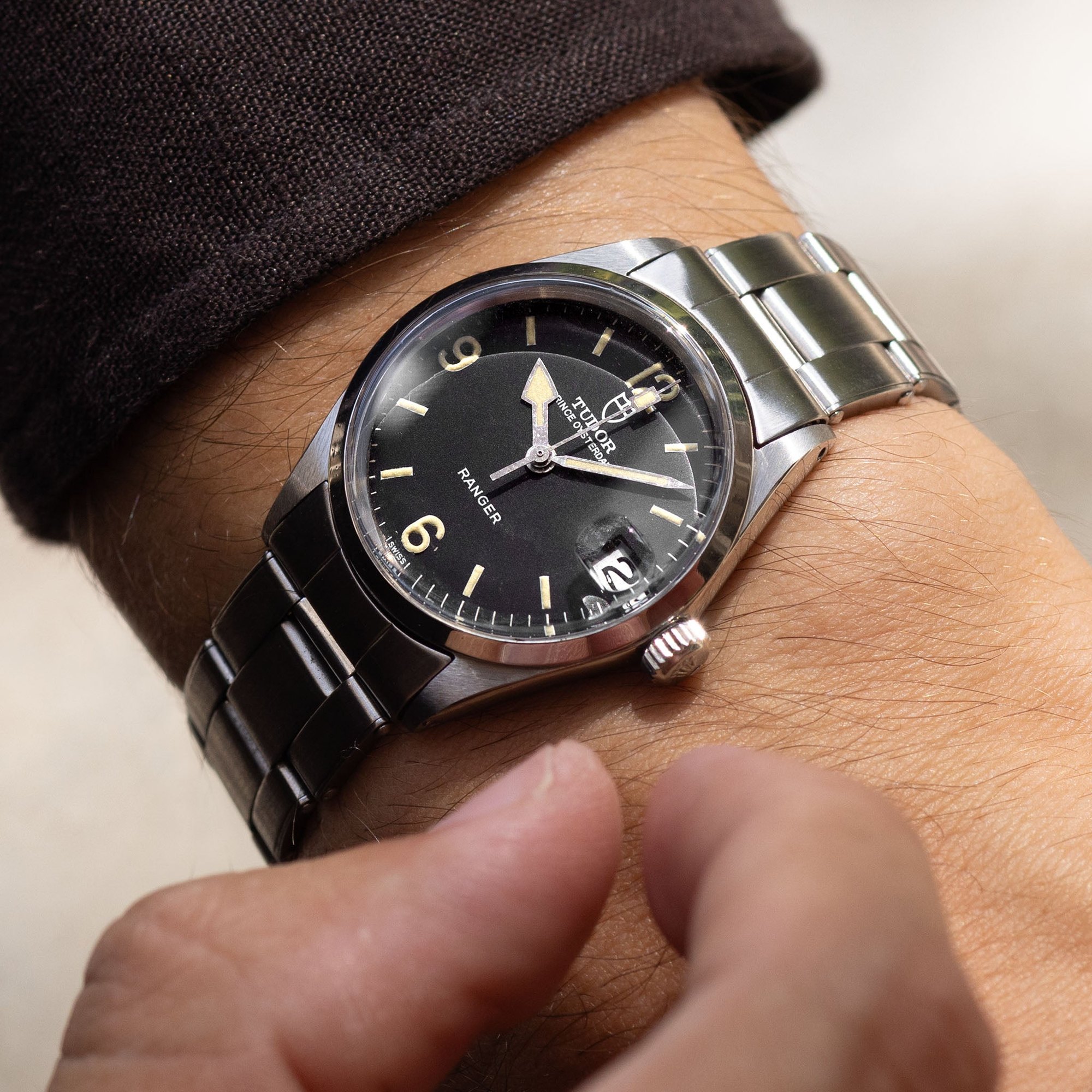 تصویر منبع؛ ساعت مچی Tudor Prince Oysterdate Ranger رفرنس 7970/0