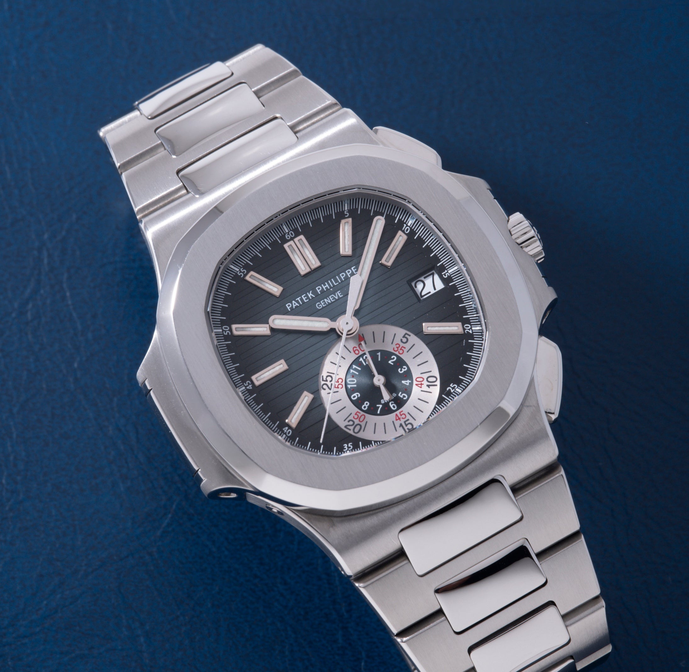 تصویر منبع؛ ساعت مچی Patek Philippe Nautilus Chronograph