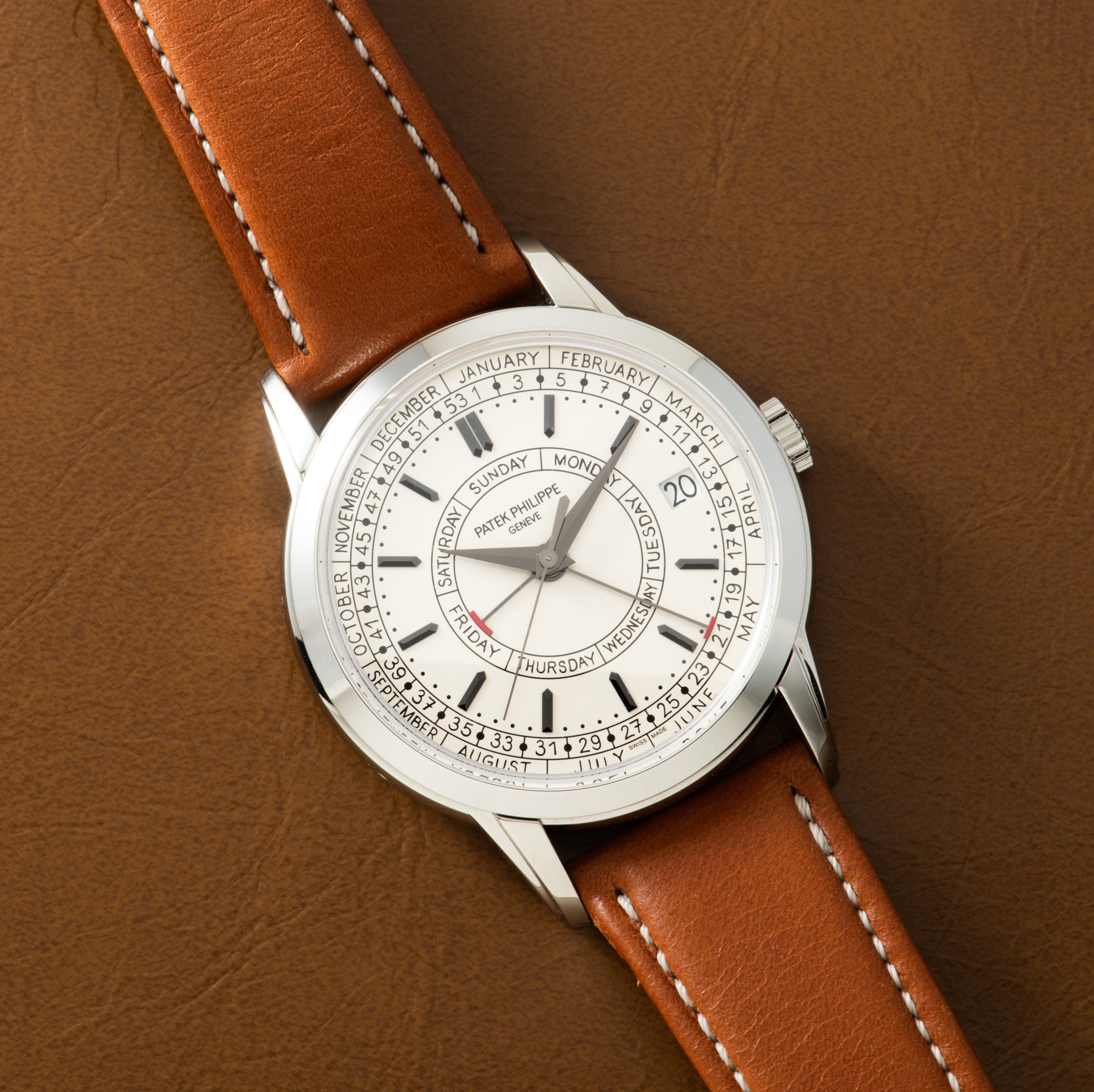 تصویر منبع؛ ساعت Patek Philippe Calatrava Weekly Calendar Ref. 5212A-001