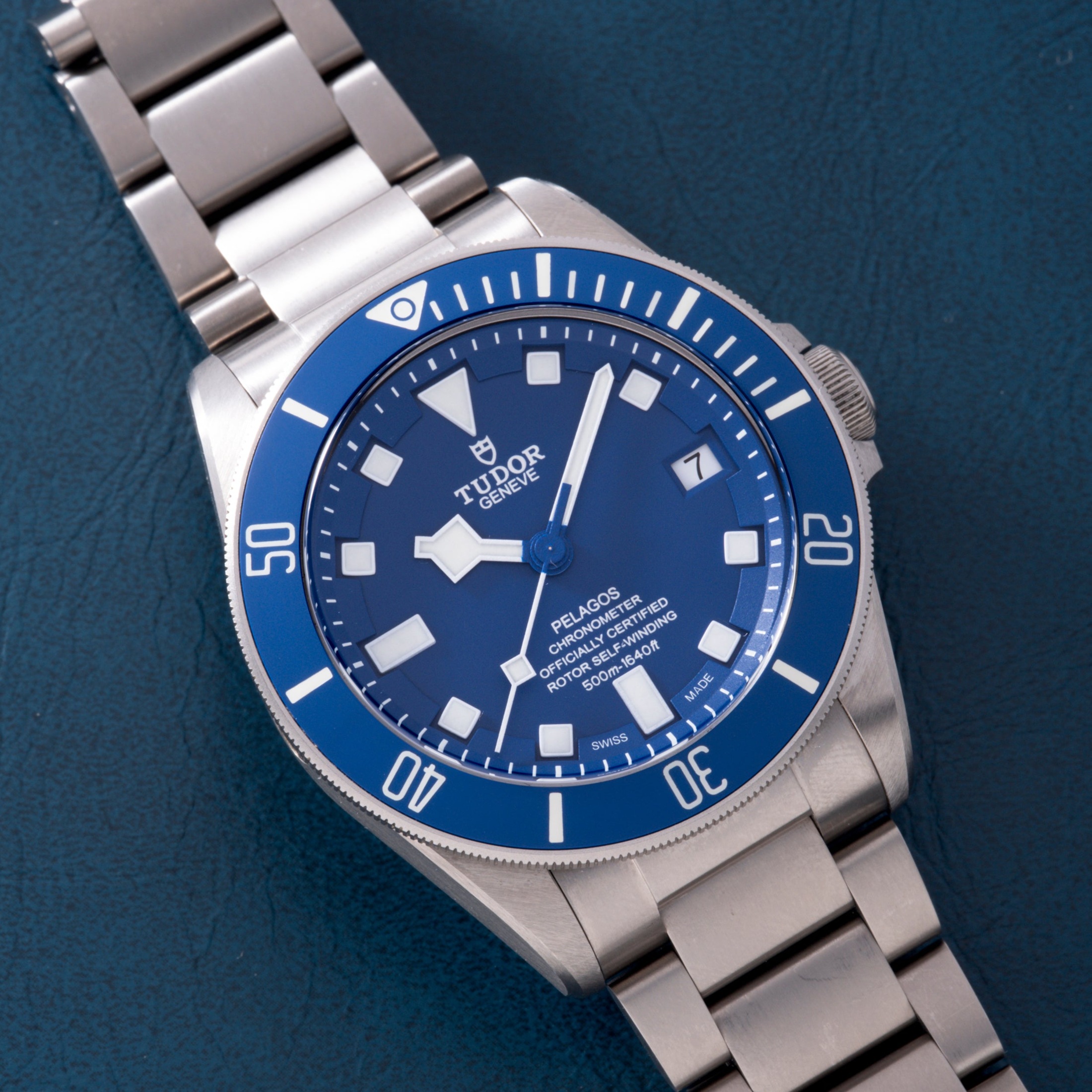 تصویر منبع؛ Tudor Pelagos M25600TB-0001 Blue