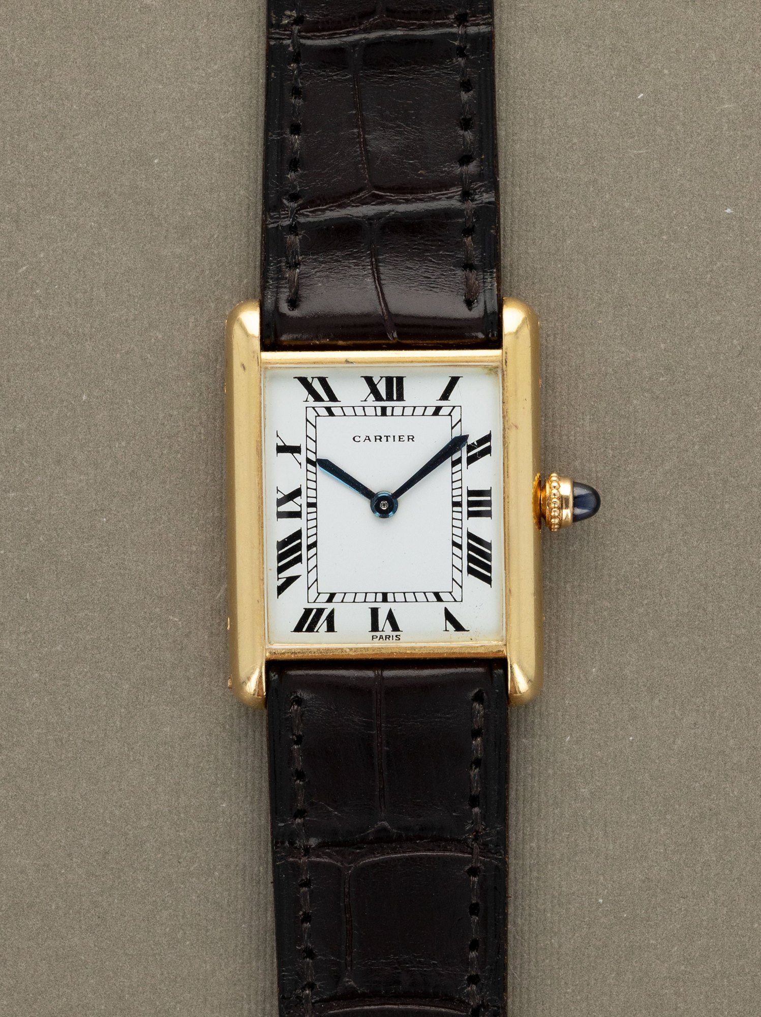 تصویر منبع؛ ساعت مچی Cartier Tank Louis با صفحه Paris