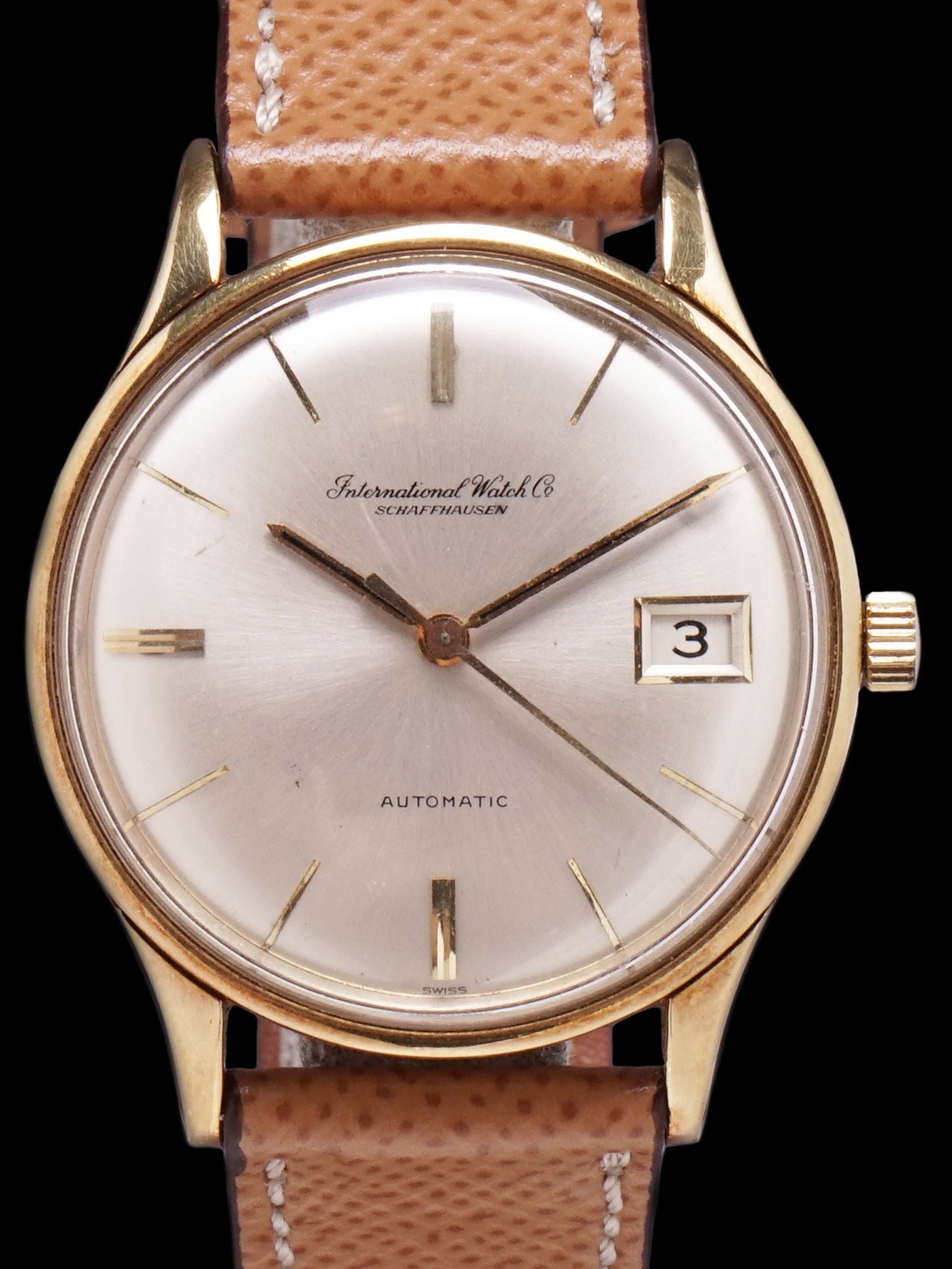 تصویر منبع؛ ساعت مچی وینتیج IWC مدل Calatrava رفرنس 809A کالیبر 8541 طلا ۱۸ عیار