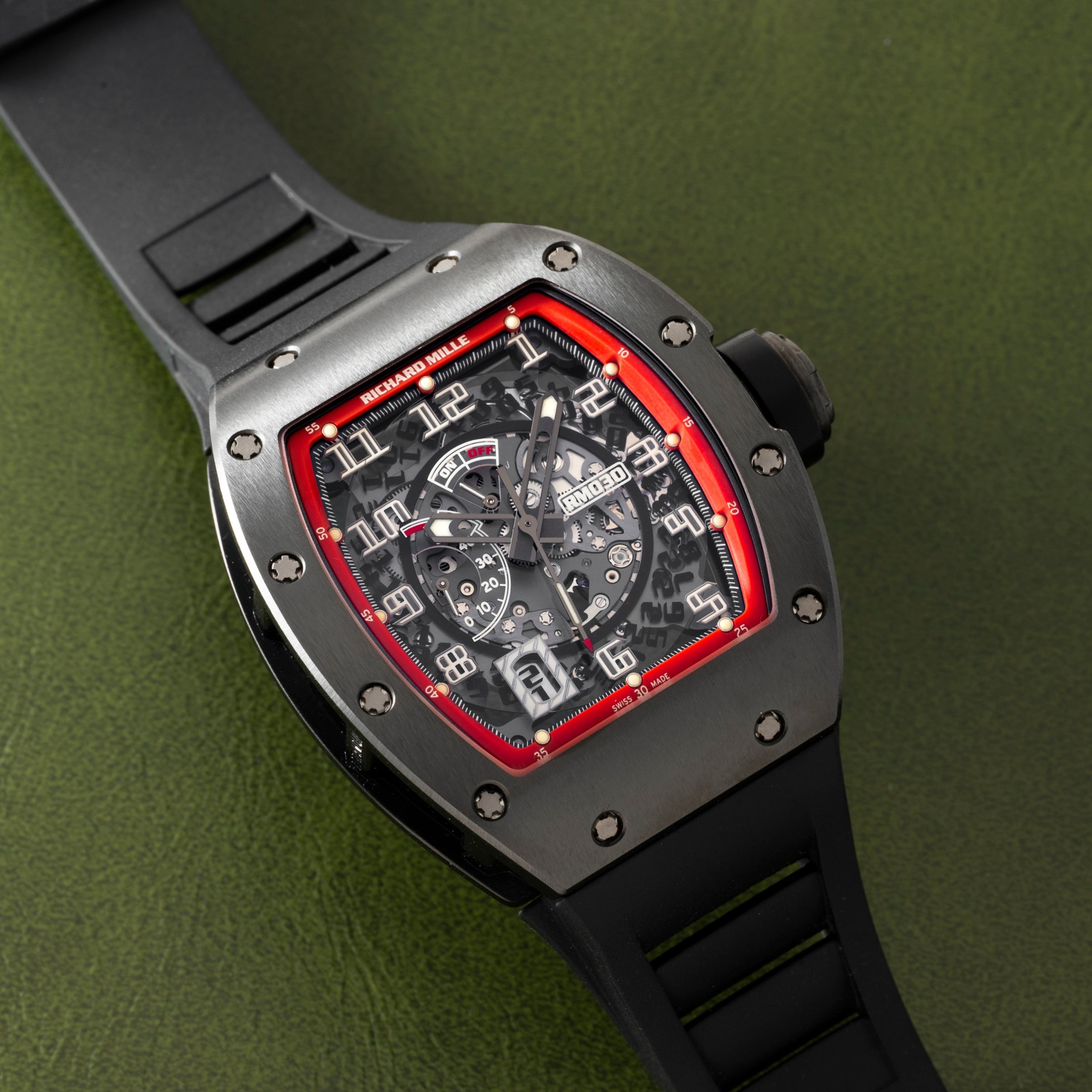 تصویر منبع؛ ساعت Richard Mille RM030 AM Ti نسخه Black Night