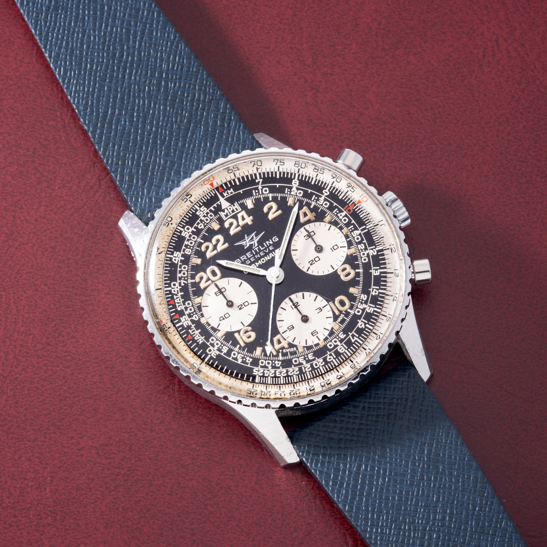 تصویر منبع؛ ساعت مچی Breitling Cosmonaute رفرنس 809 با نمایش ۲۴ساعته