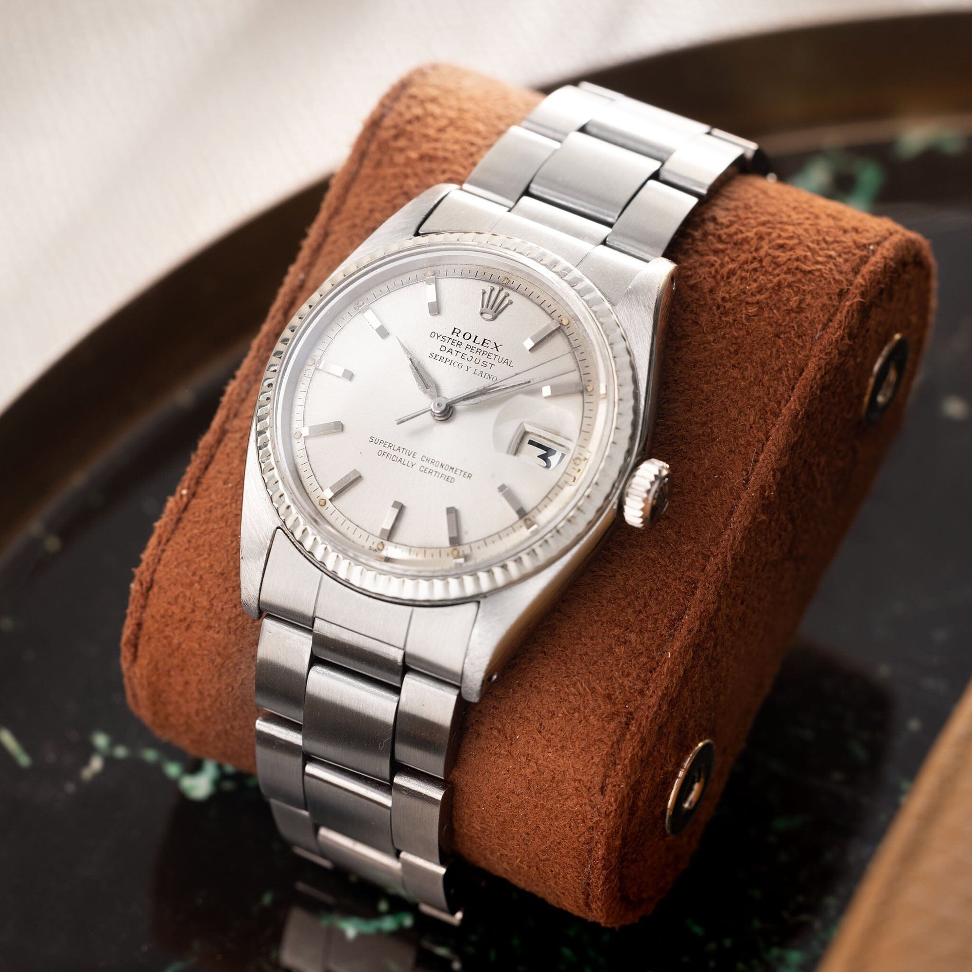 تصویر منبع؛ ساعت مچی Rolex Datejust Serpico y Laino رفرنس 1601