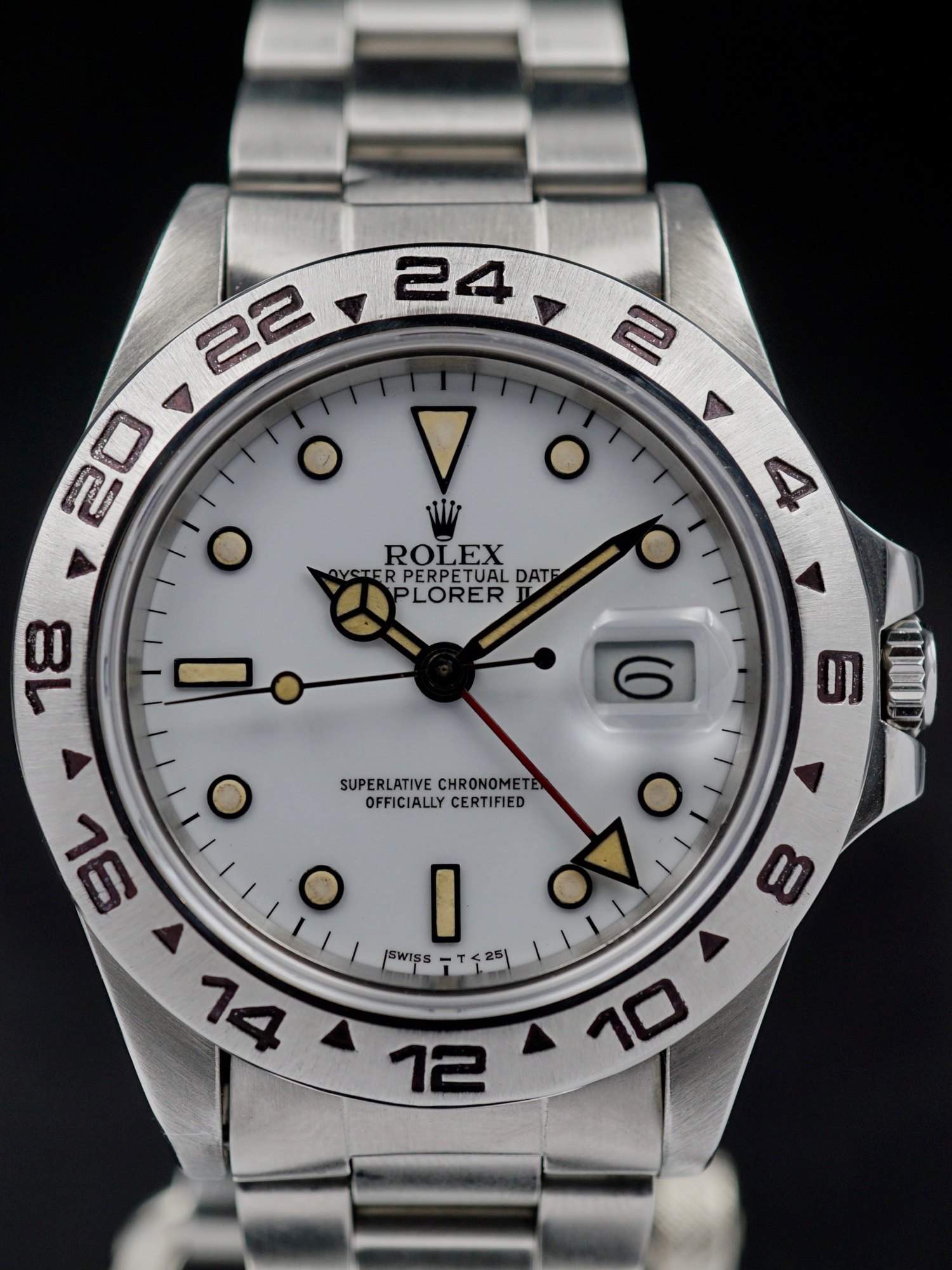تصویر منبع؛ ساعت مچی رولکس Rolex Explorer II رفرنس 16550 مدل 1986