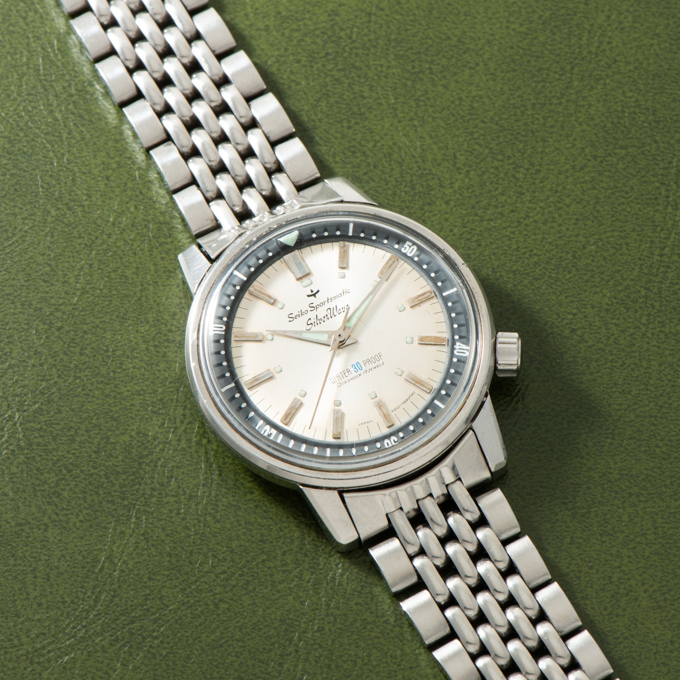 تصویر منبع؛ ساعت غواصی Seiko Sportsmatic Silverwave