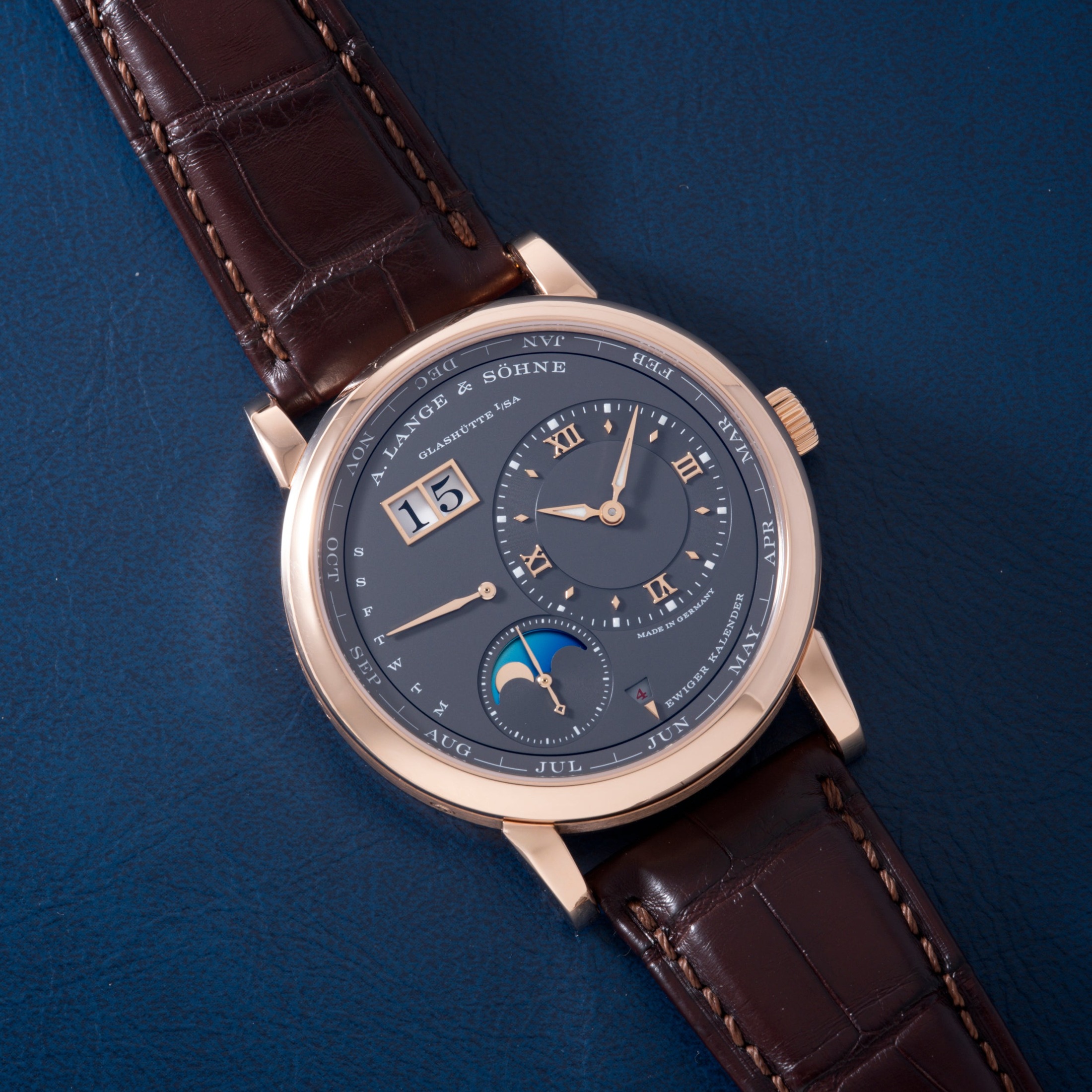تصویر منبع؛ ساعت A. Lange & Söhne Lange 1 Perpetual Calendar