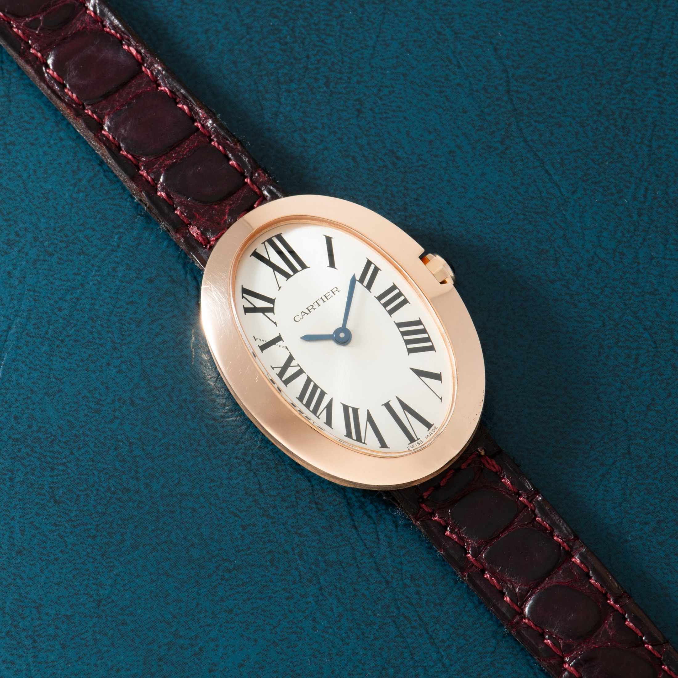 تصویر منبع؛ ساعت زنانه Cartier Baignoire مدل Jumbo با رفرنس W80000007
