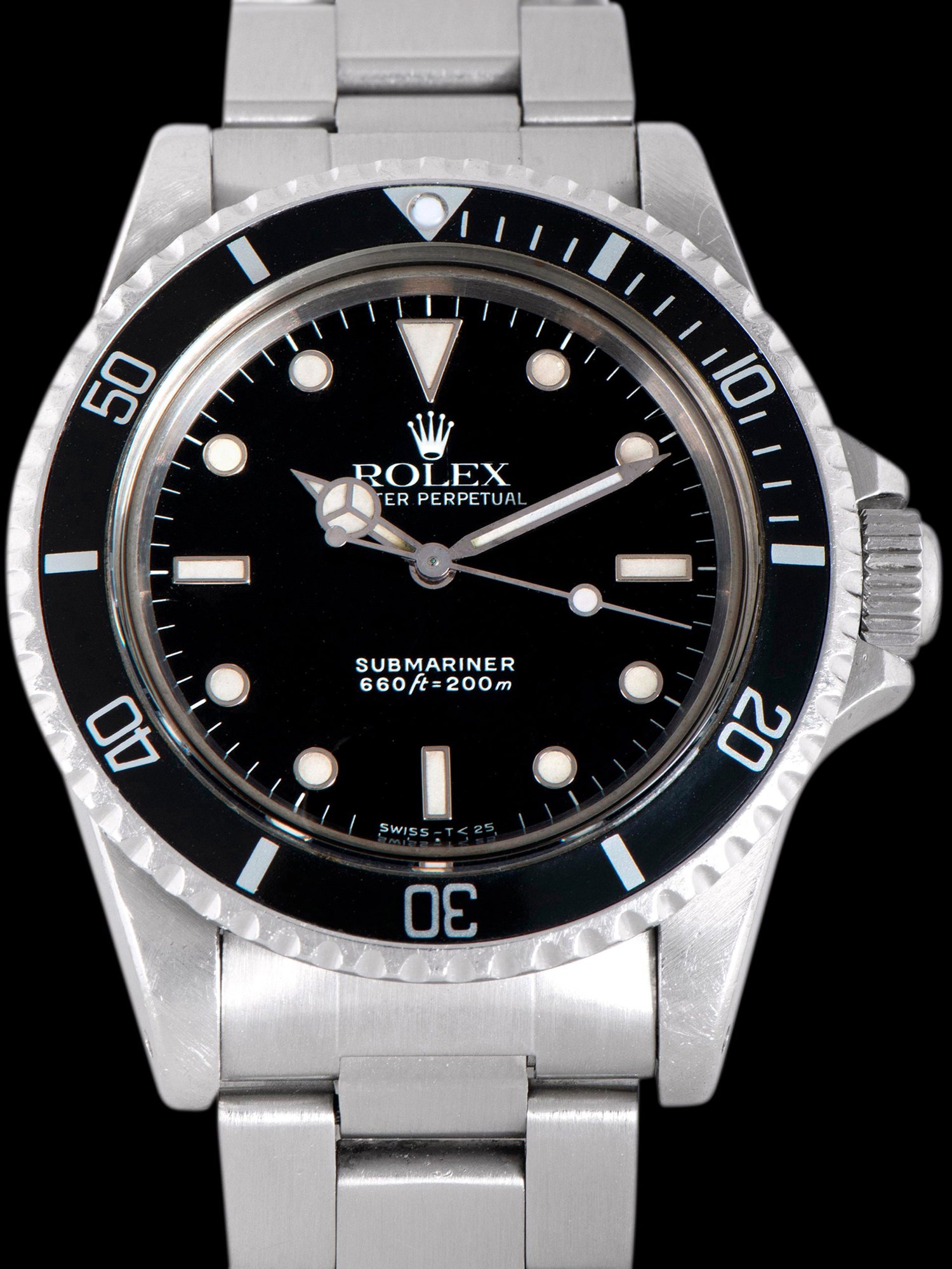 تصویر منبع؛ ساعت مچی Rolex Submariner مدل 5513 ساخت ۱۹۸۴