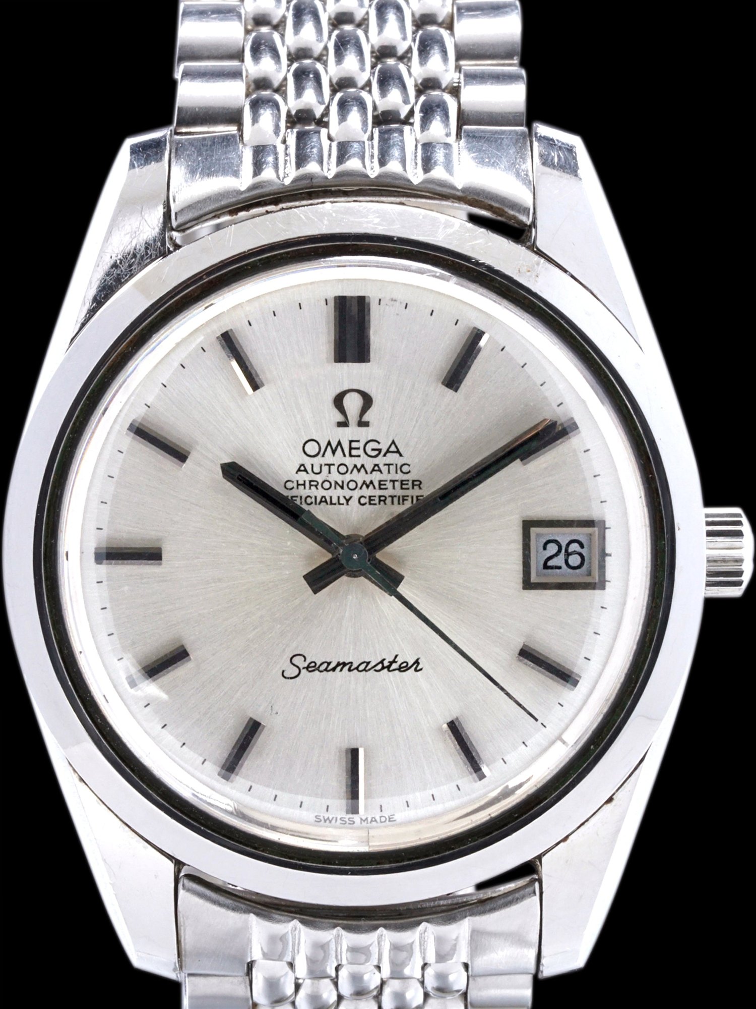 تصویر منبع؛ ساعت مچی Omega Seamaster Chronometer رفرنس 168.0061
