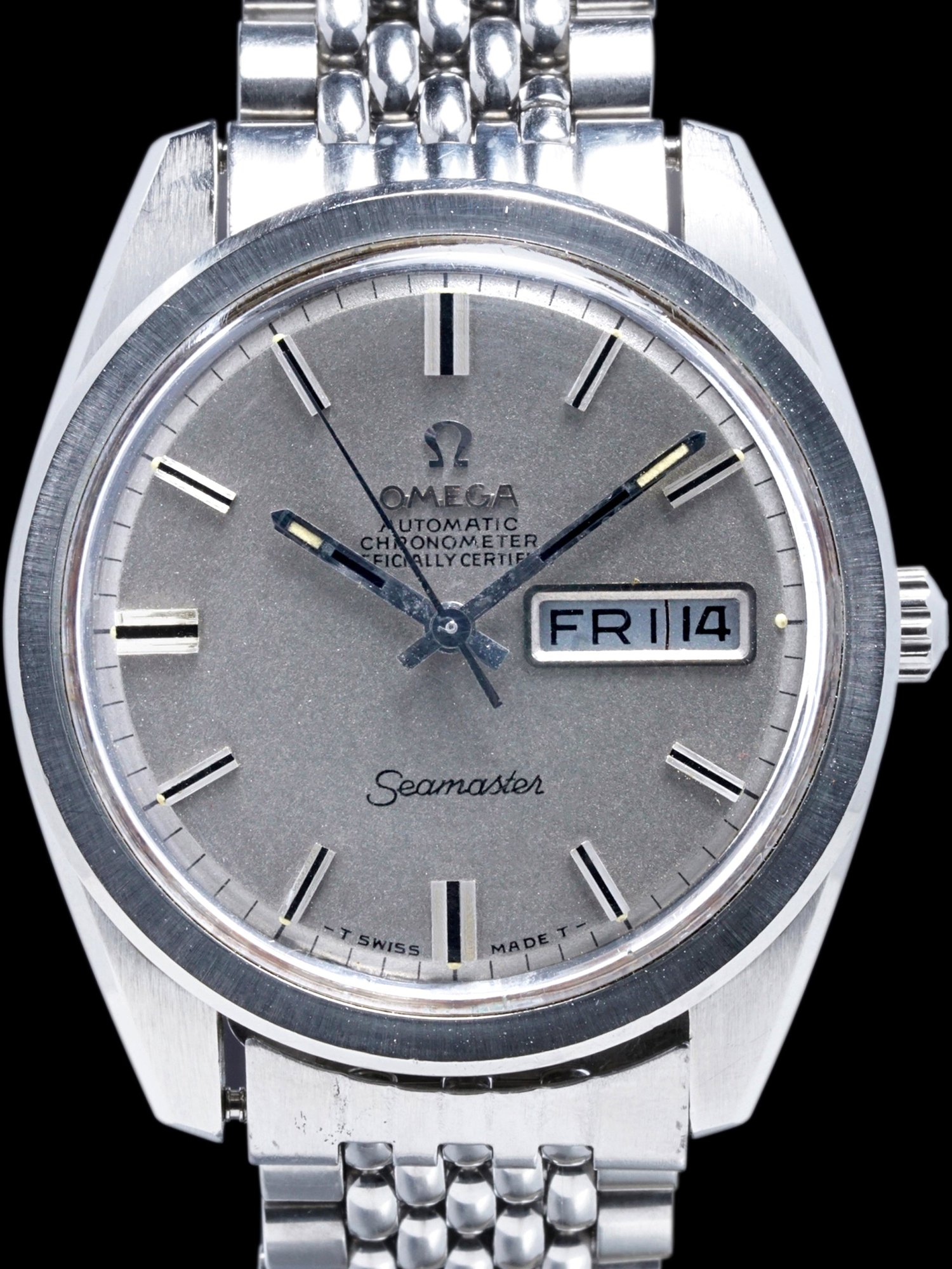 تصویر منبع؛ ساعت مچی امگا Omega Seamaster Chronometer Day-Date رفرنس 168.023