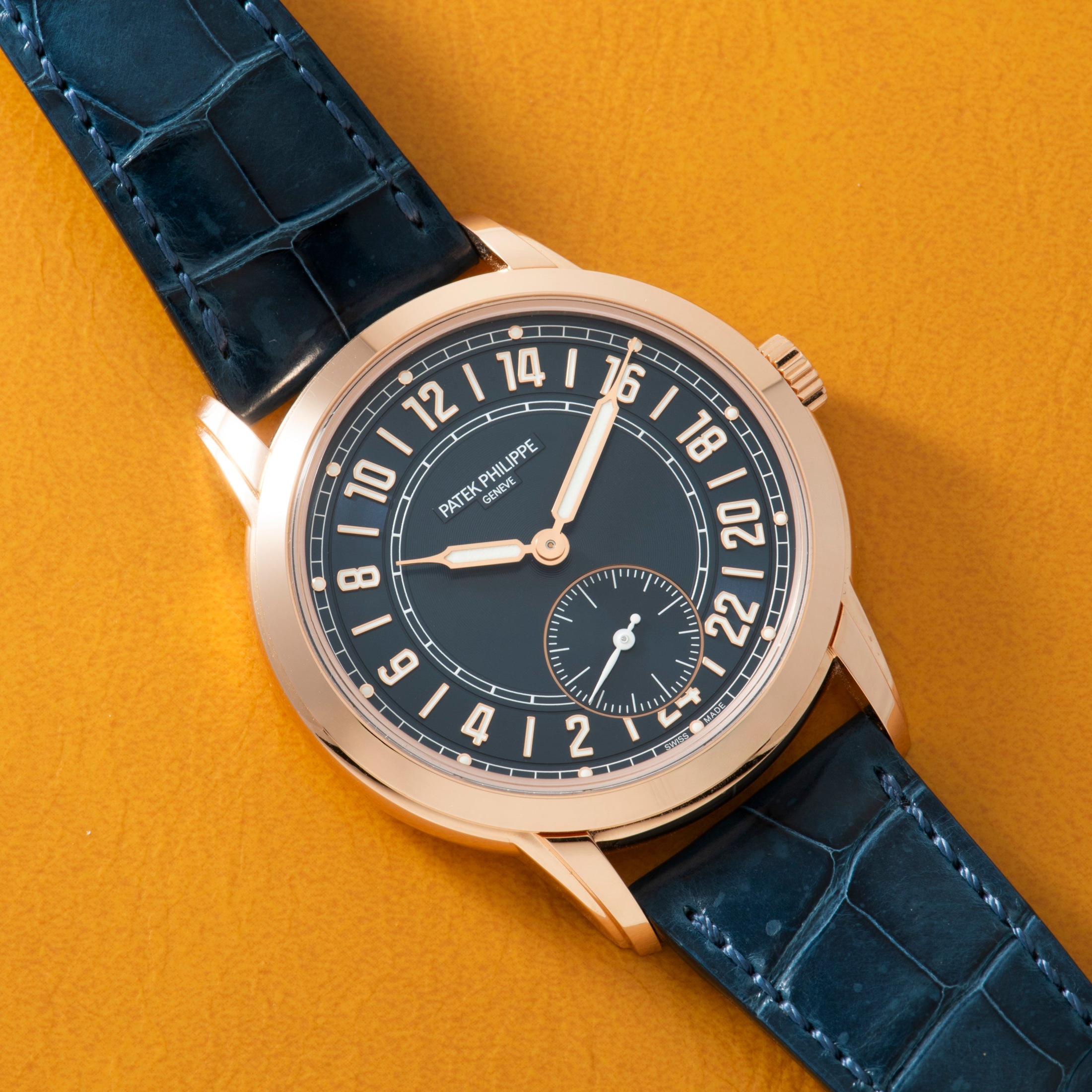 تصویر منبع؛ ساعت Patek Philippe Calatrava Travel Time
