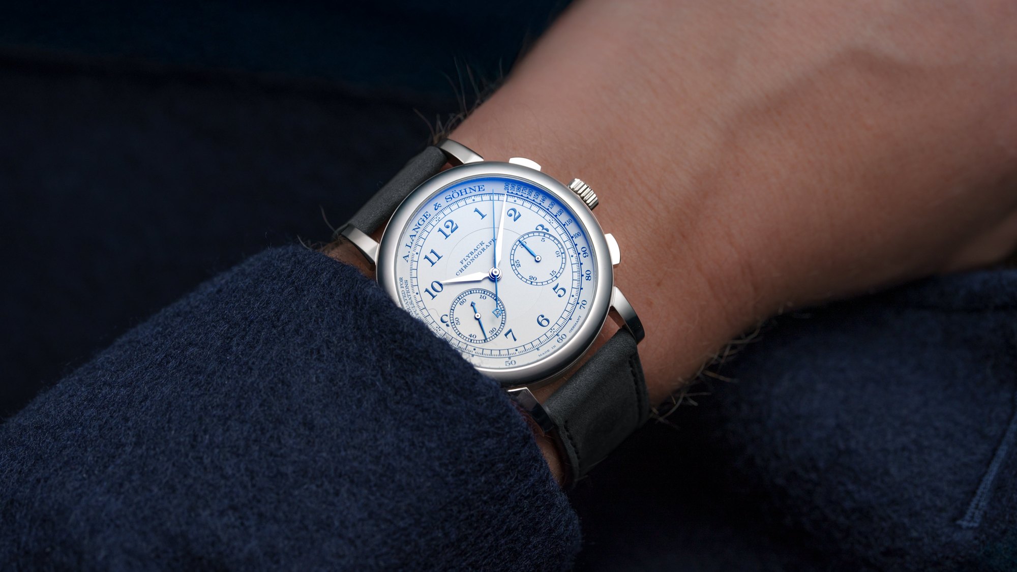 تصویر منبع؛ ساعت مچی A. Lange & Söhne مدل 1815 Chronograph Boutique Edition رفرنس 414.026