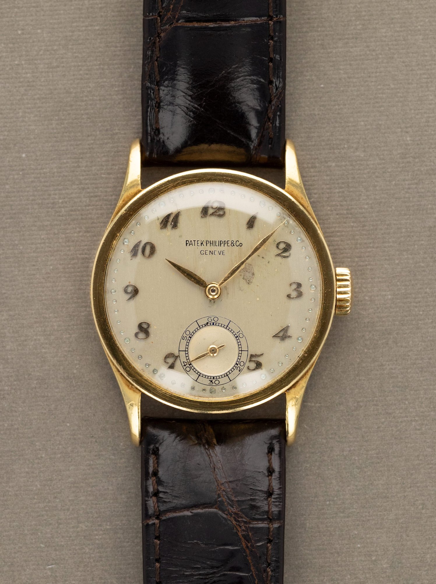 تصویر منبع؛ ساعت مچی Patek Philippe Calatrava Ref. 96 با صفحه Breguet