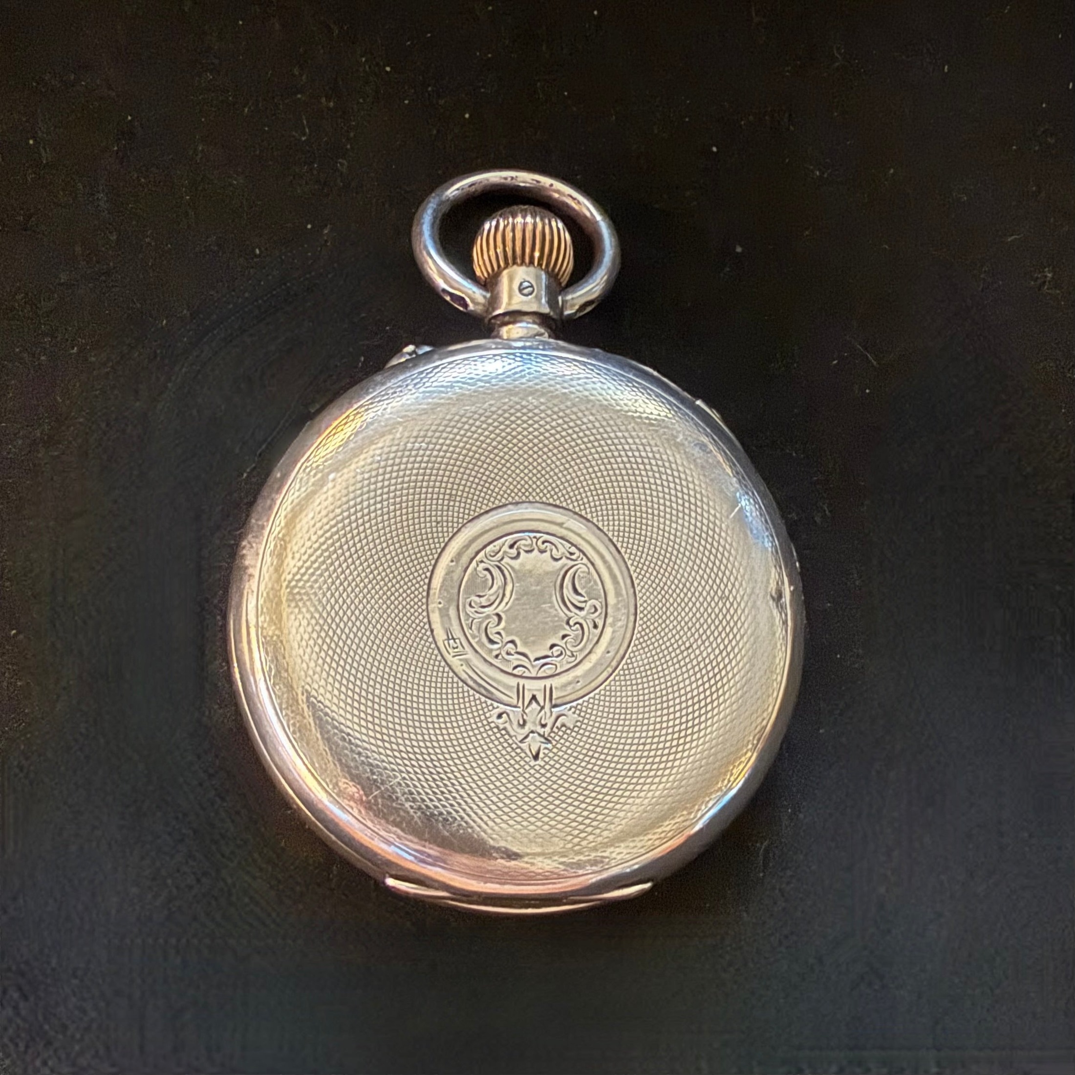 تصویر منبع؛ ساعت جیبی نقره Samuel Smith London