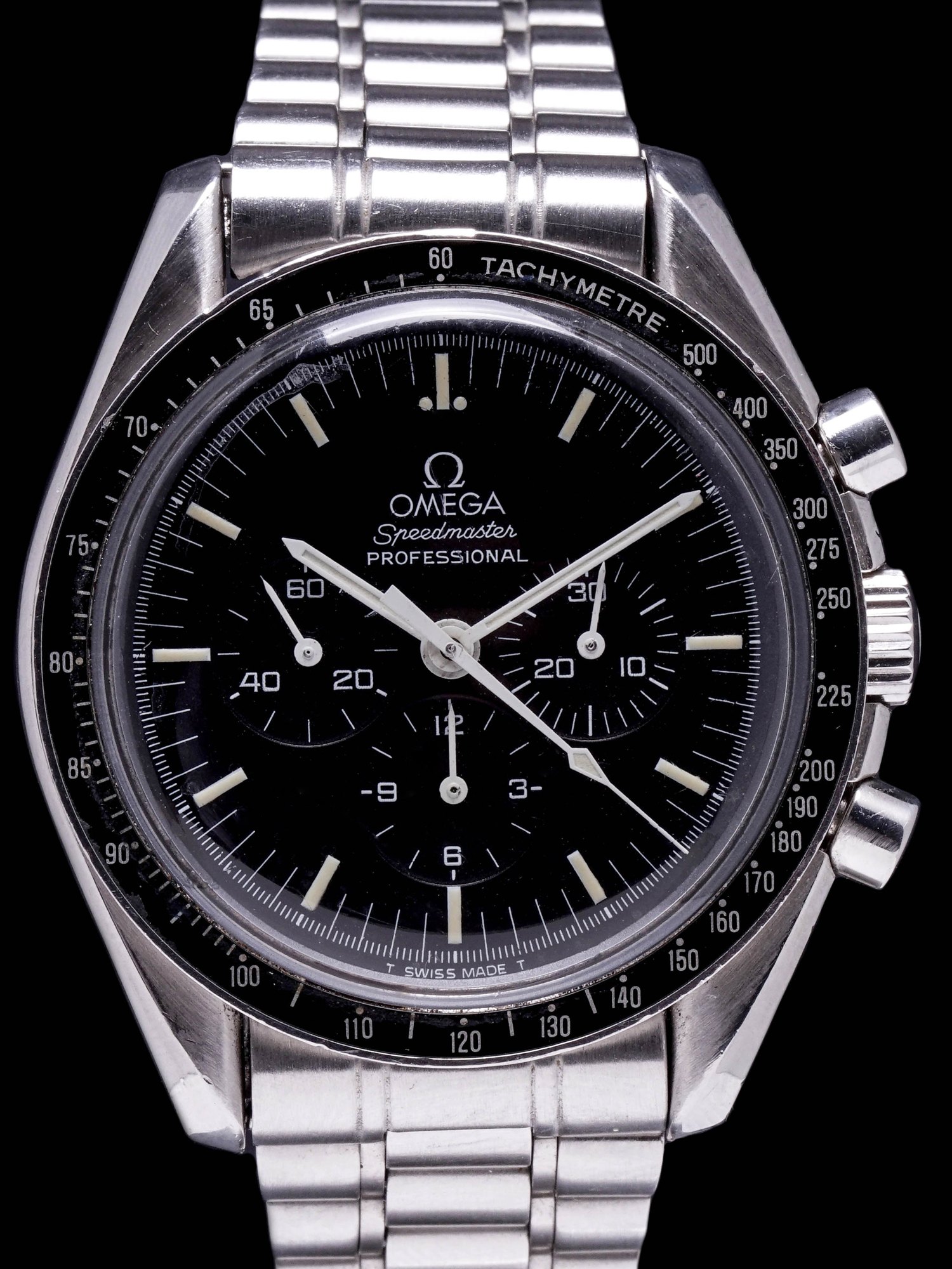 تصویر منبع؛ ساعت مچی OMEGA Speedmaster Professional رفرنس 145.022 سال 1985