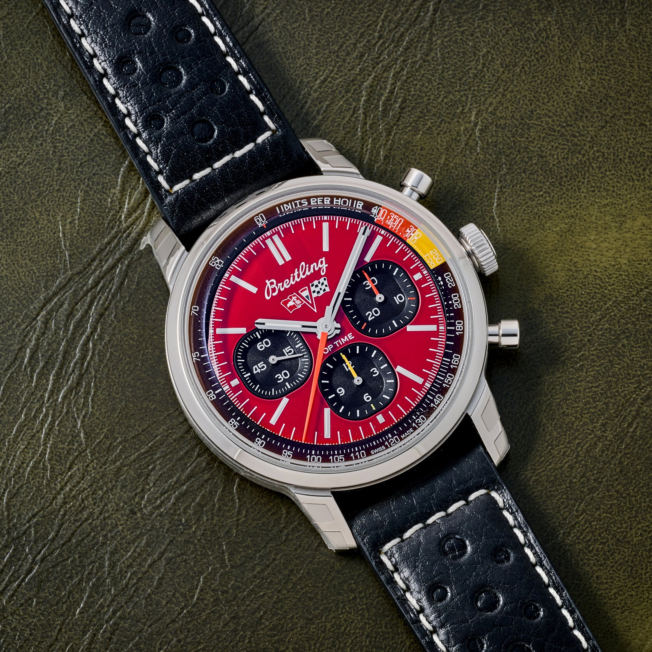 تصویر منبع؛ Breitling Top Time B01 Chronograph 'Chevrolet Corvette'