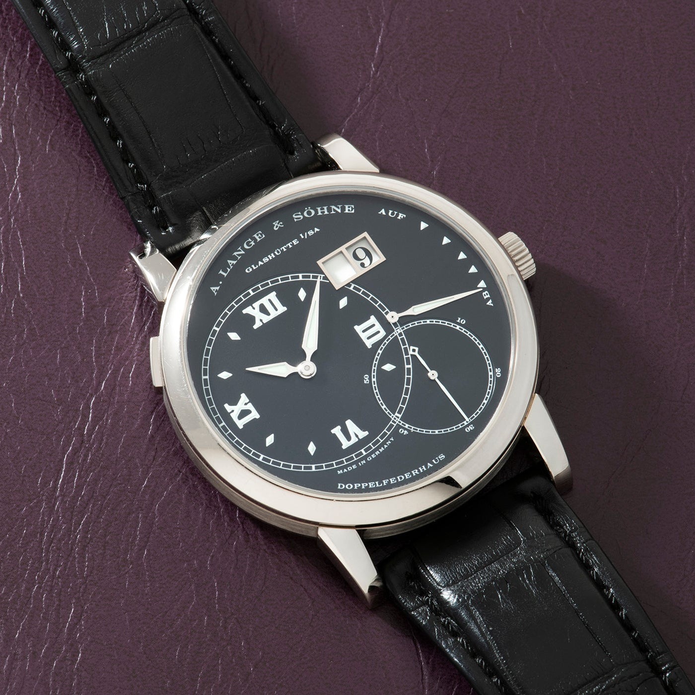 تصویر منبع؛ ساعت مچی A. Lange & Söhne Grand Lange 1